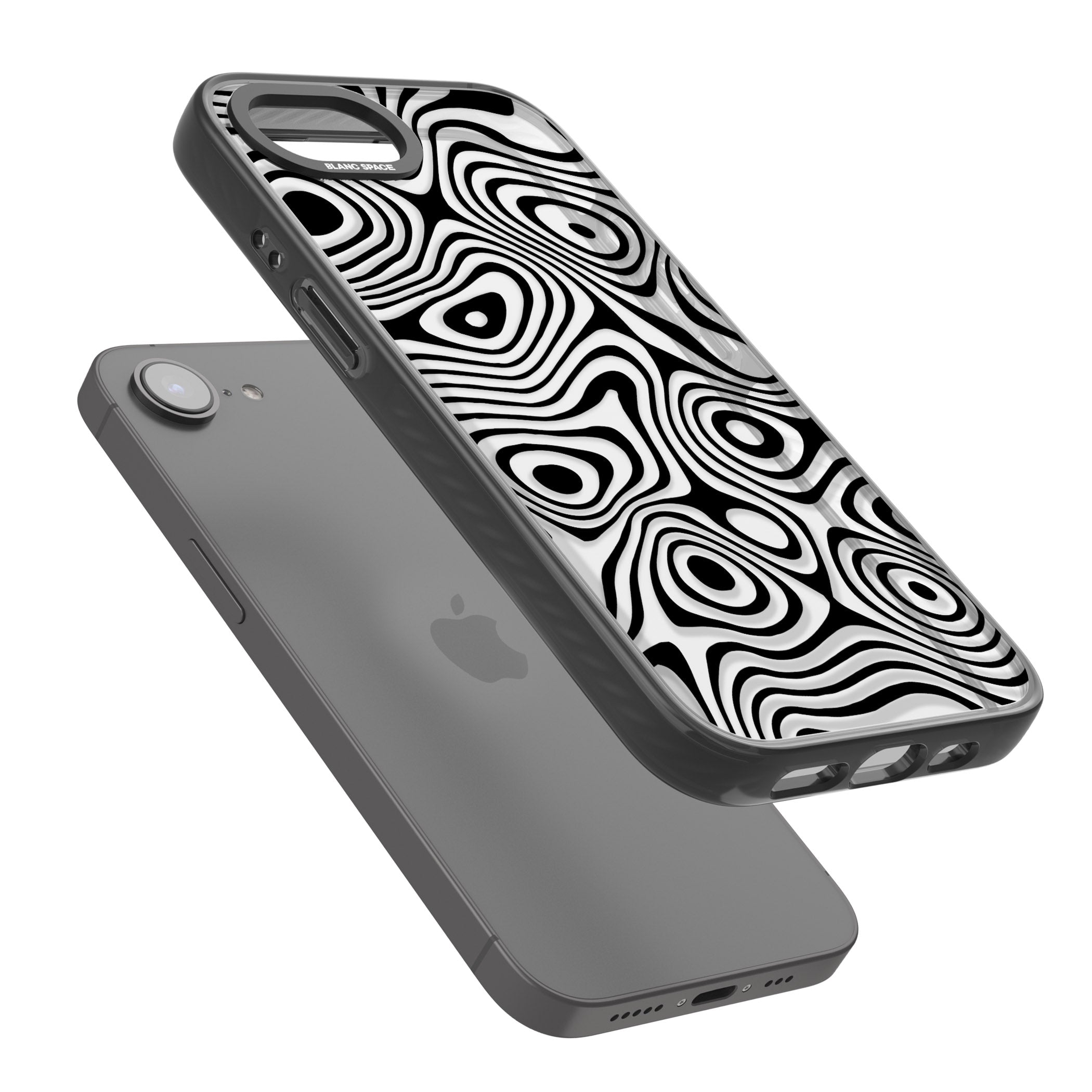 Dark Topographic Map