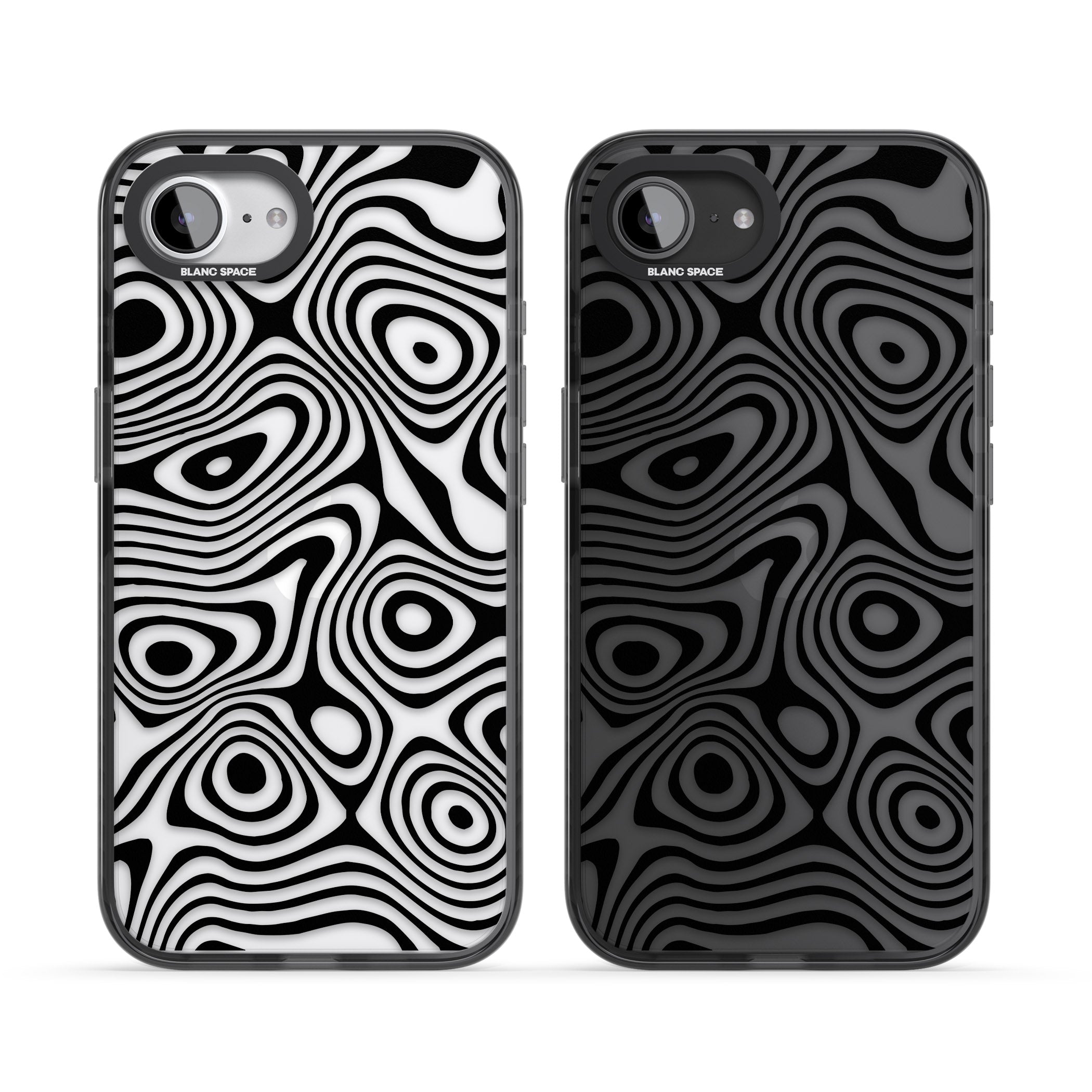 Dark Topographic Map