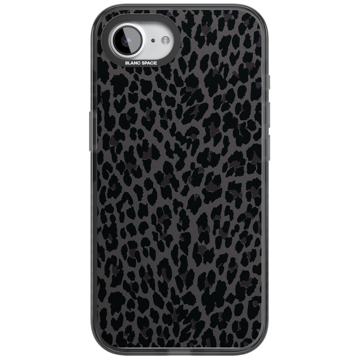 Dark Animal Print iPhone 16e / iPhone 17e Impact Black Phone Case front