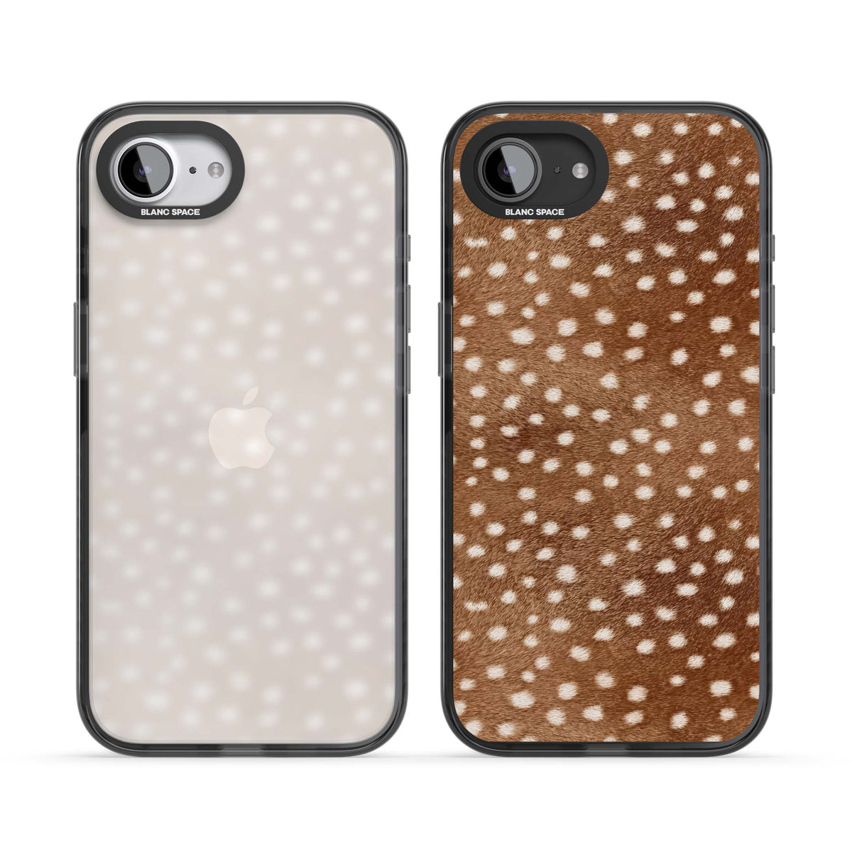 Deer Print animals iPhone case | Black Impact case for iPhone 16e, iPhone 17e