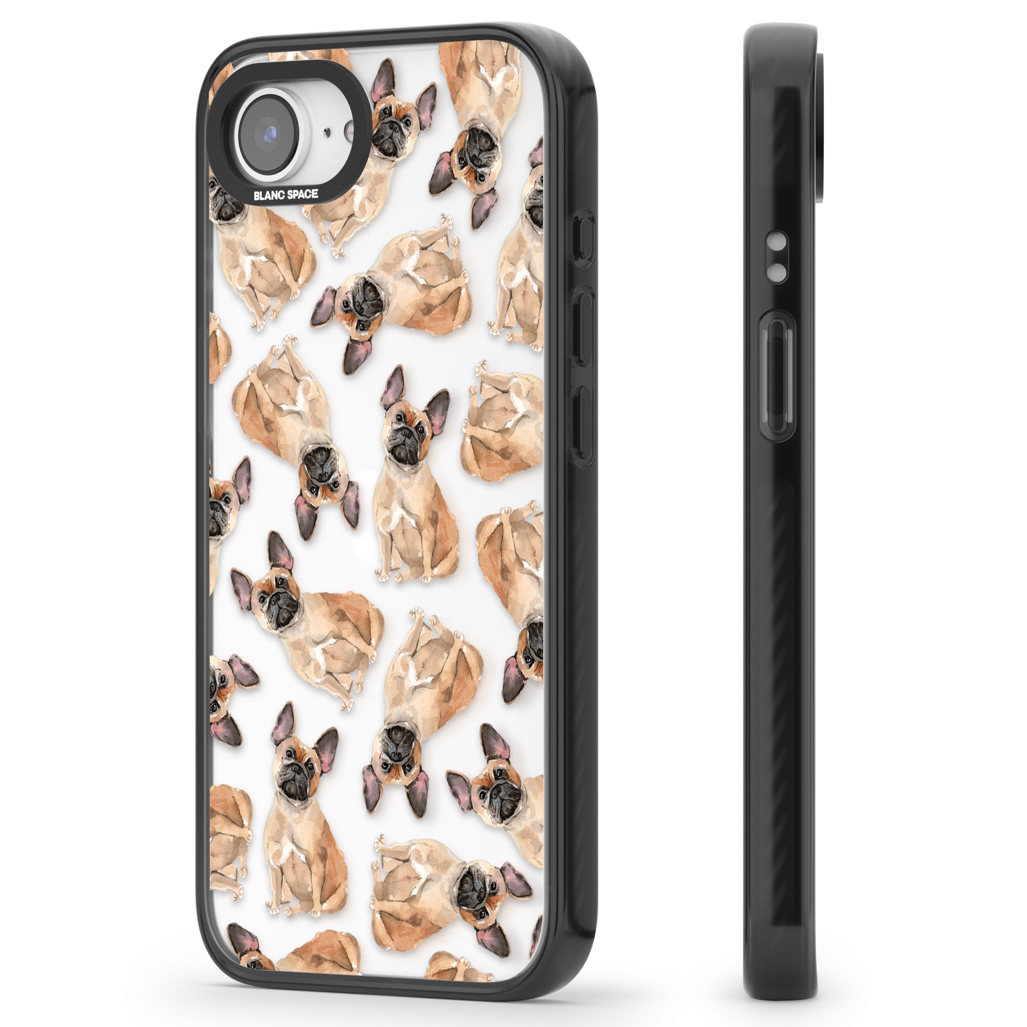 French Bulldog Watercolour Pattern