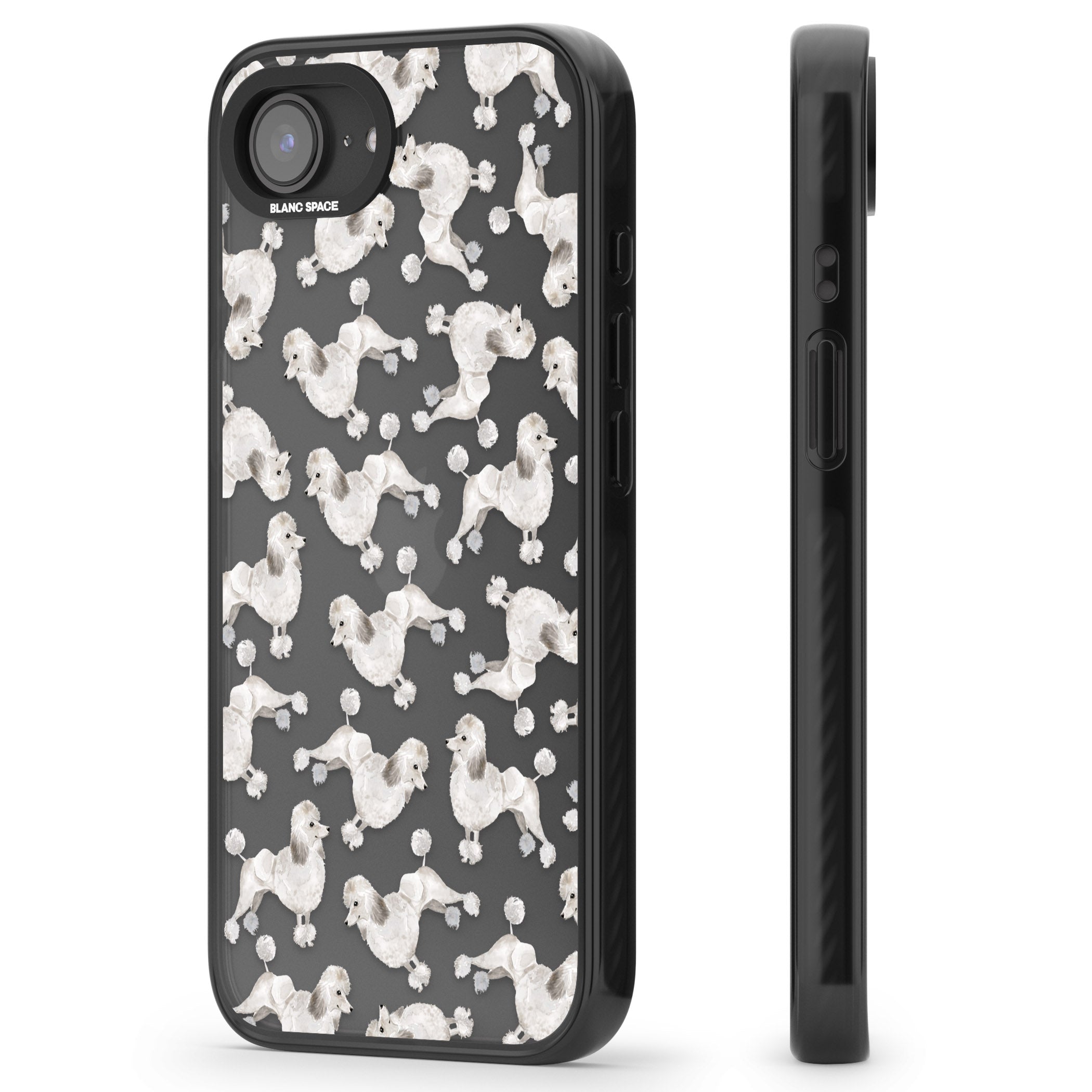 Poodle Watercolor Pattern