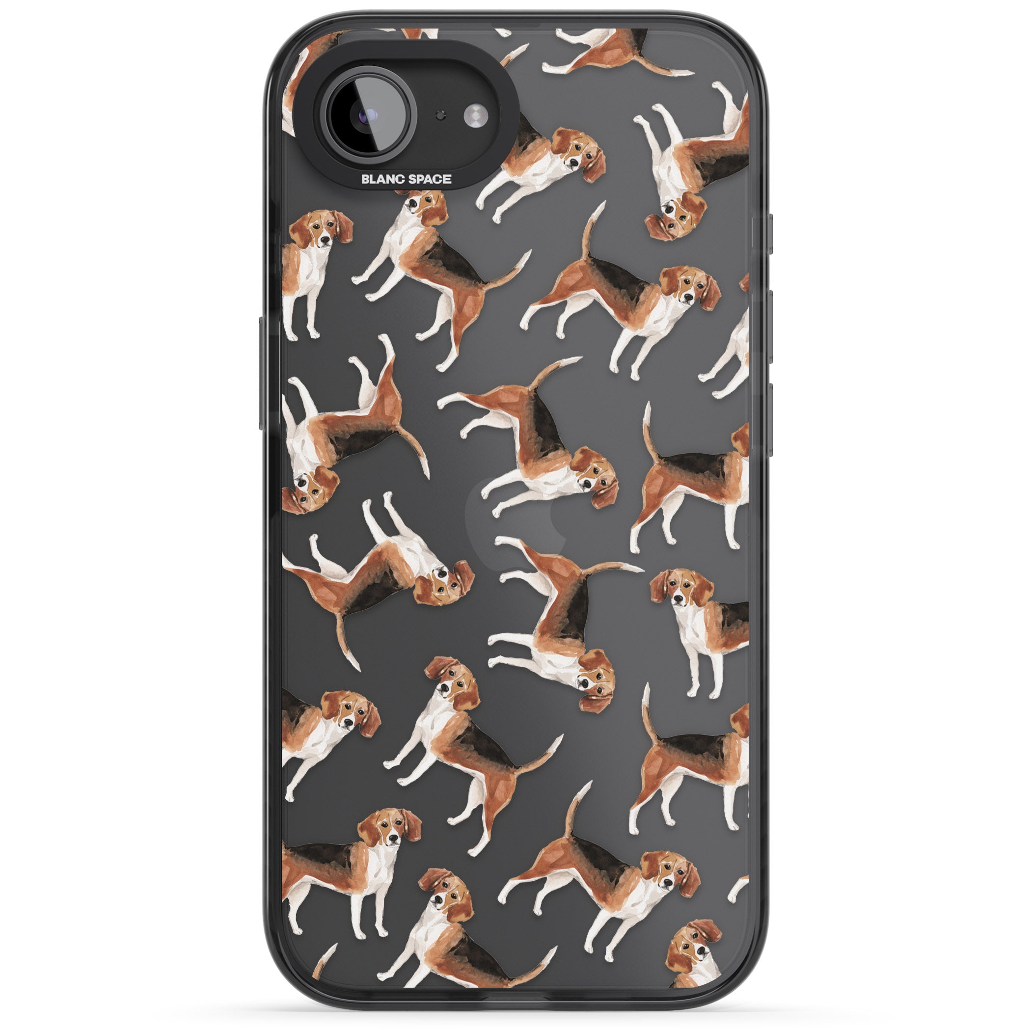 Beagle Watercolor Pattern