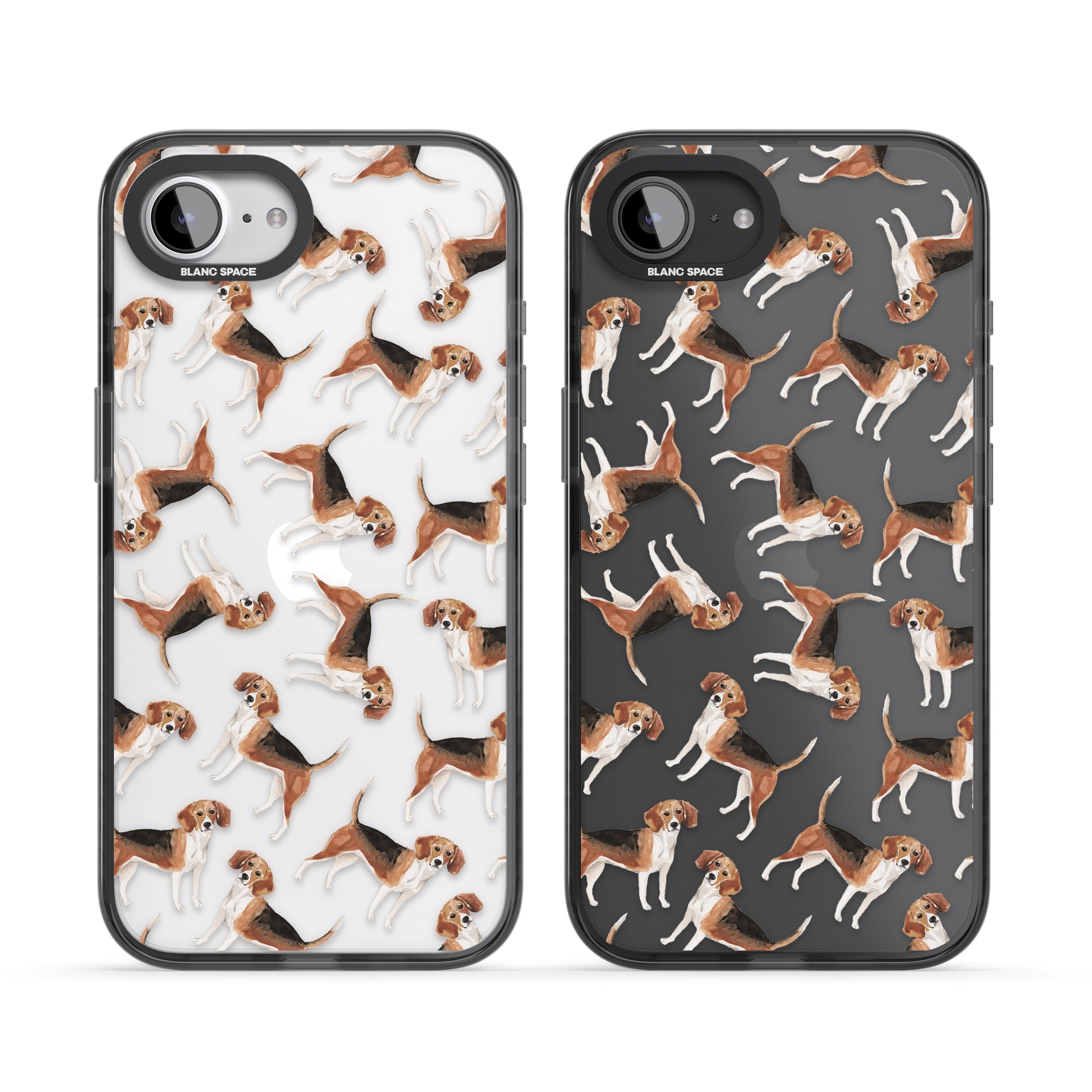 Beagle Watercolor Pattern