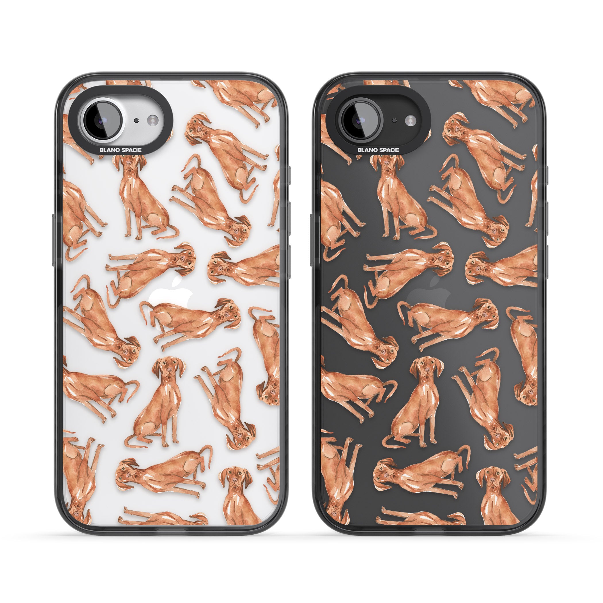 Hungarian Vizsla Watercolor Pattern