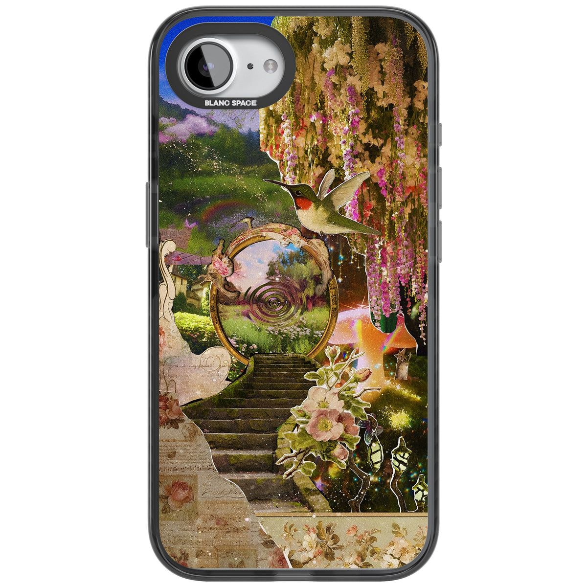 Fairy Portal iPhone 16e / iPhone 17e Impact Black Phone Case front