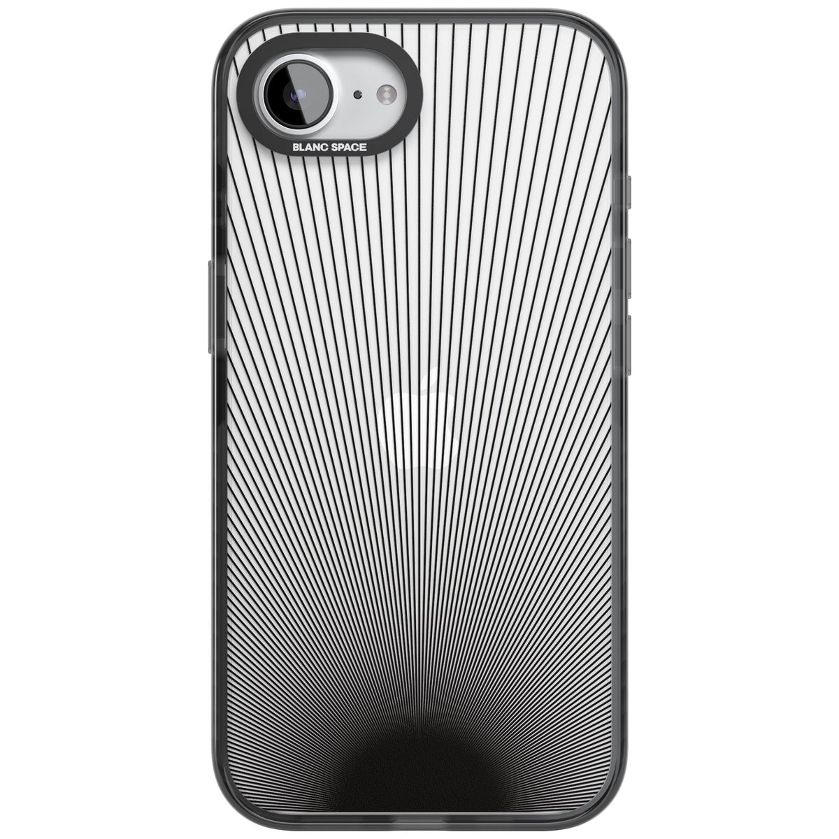 Linear Horizon iPhone 16e / iPhone 17e Impact Black Phone Case front