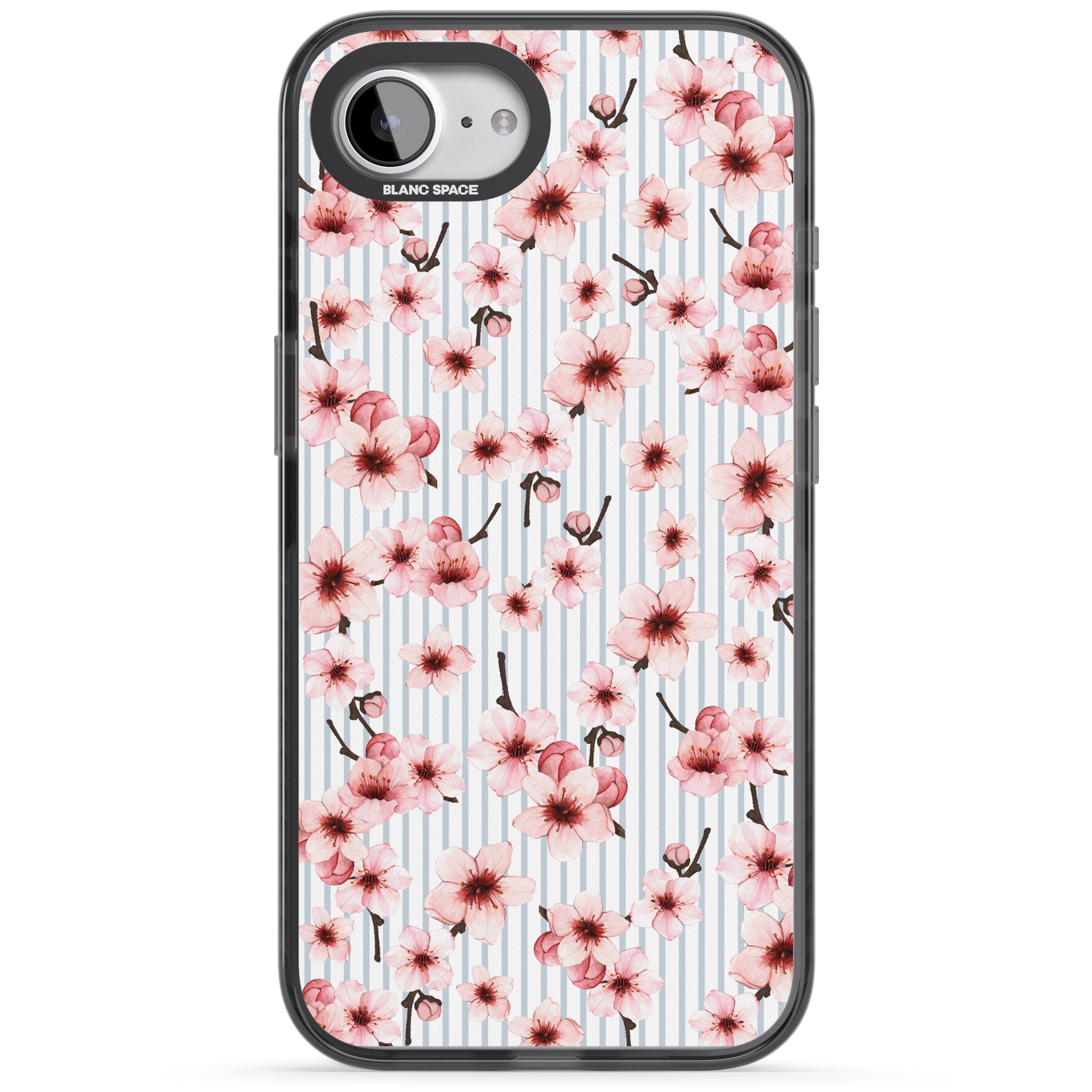 Cherry Blossoms Striped