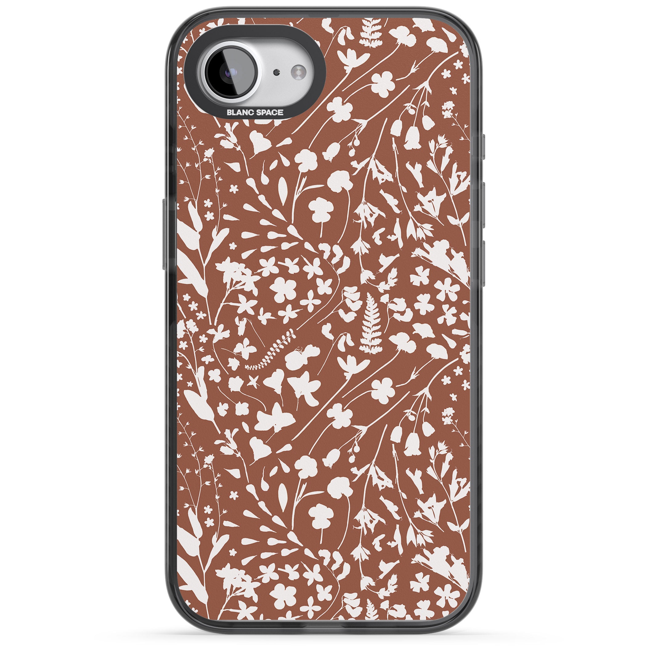 Wildflower Cluster On Terracotta