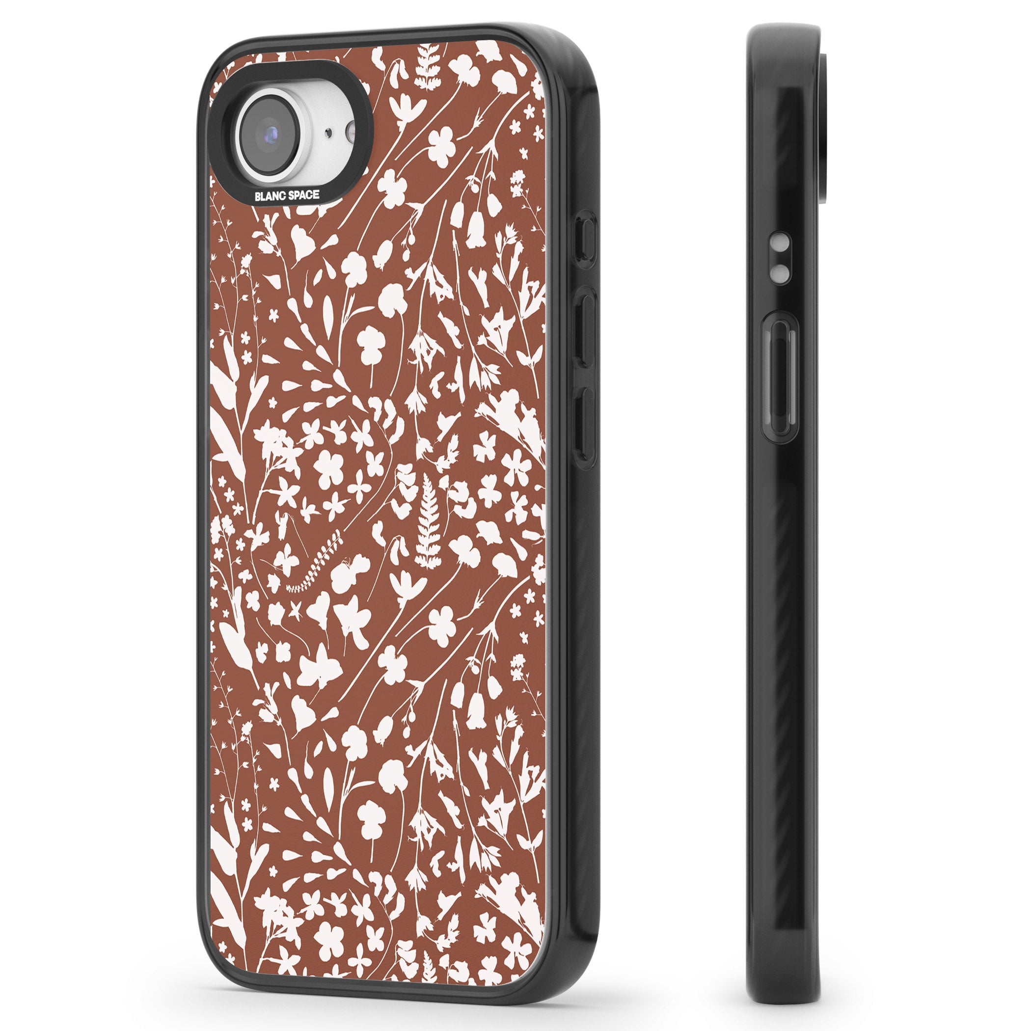 Wildflower Cluster On Terracotta