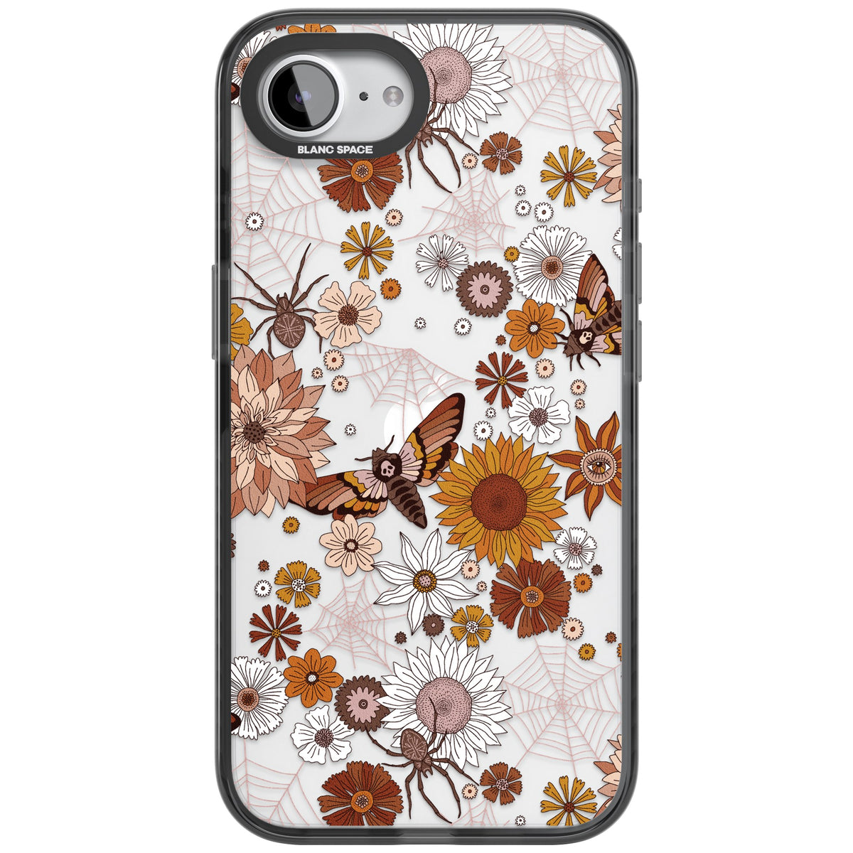 Halloween Wildlife iPhone 16e / iPhone 17e Impact Black Phone Case front