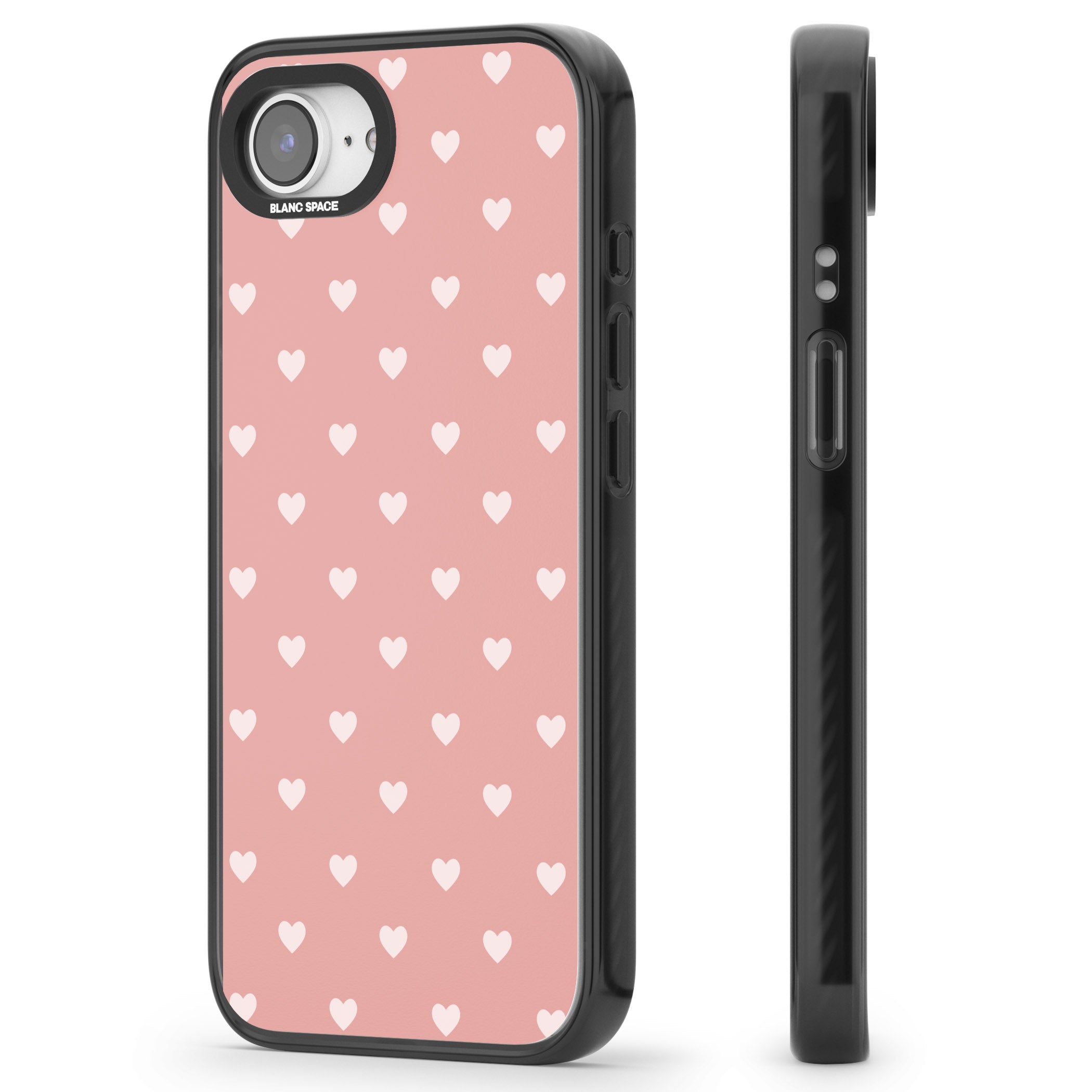 Small Heart Pattern: Pink