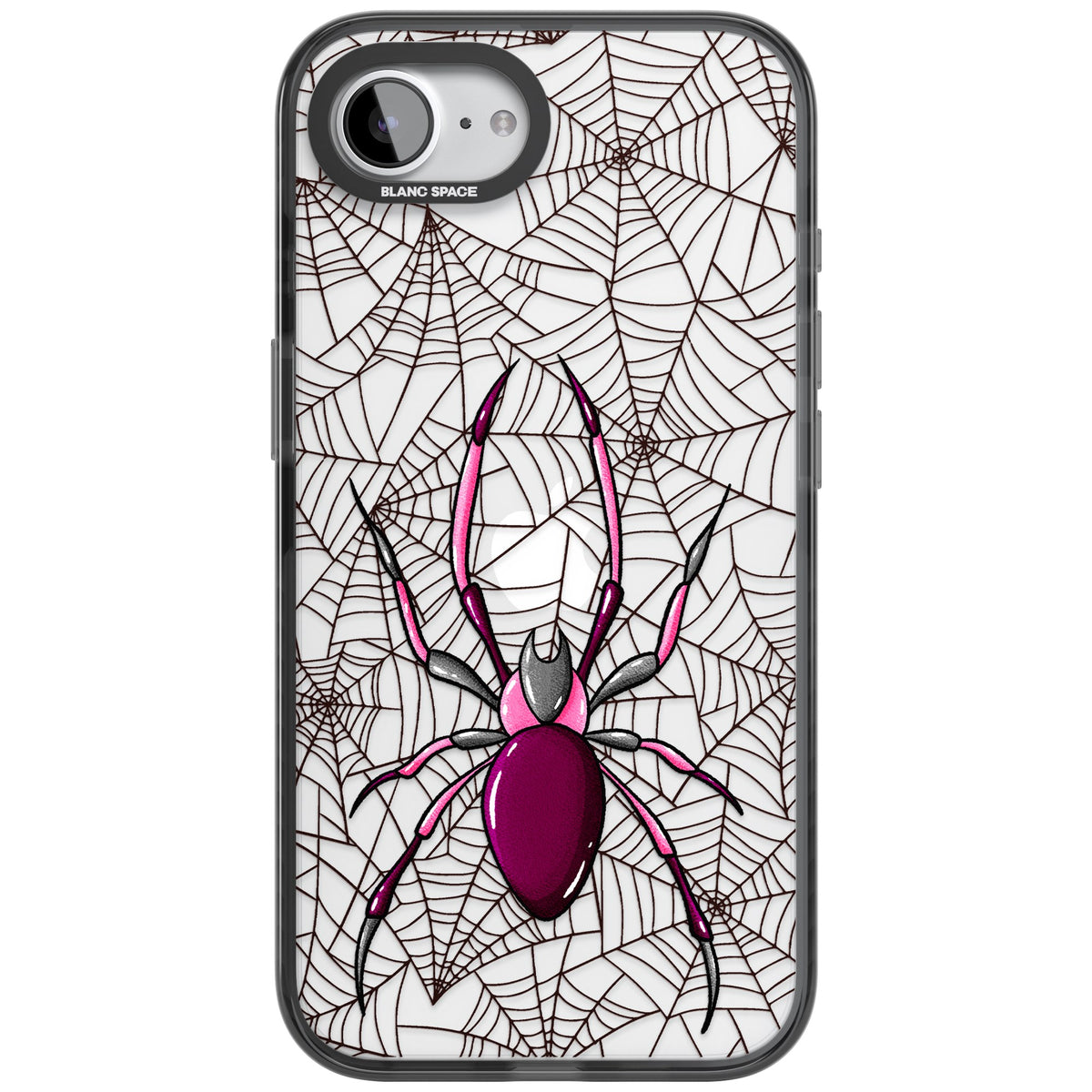 Arachnophobia iPhone 16e / iPhone 17e Impact Black Phone Case front