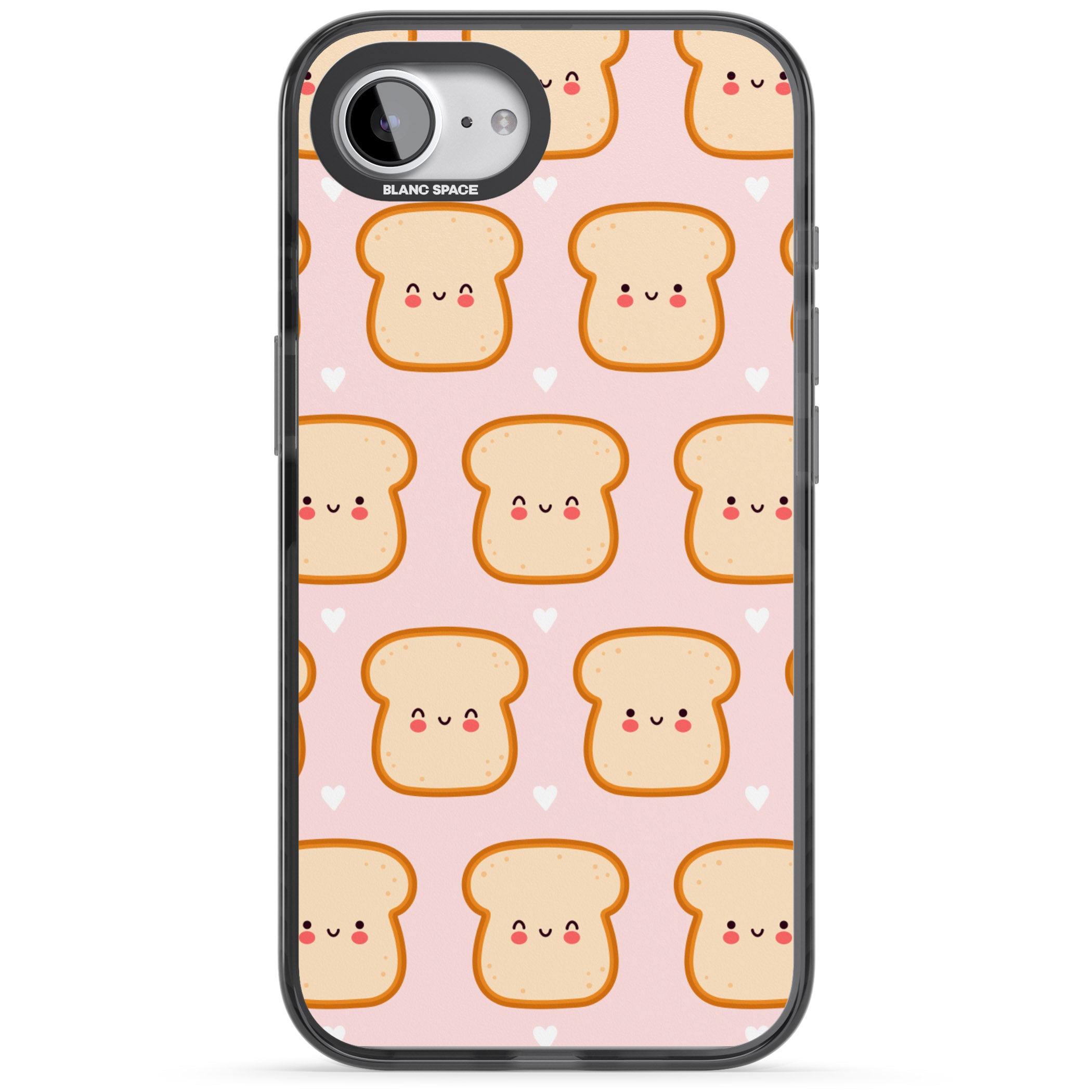 Bread Faces Kawaii Pattern