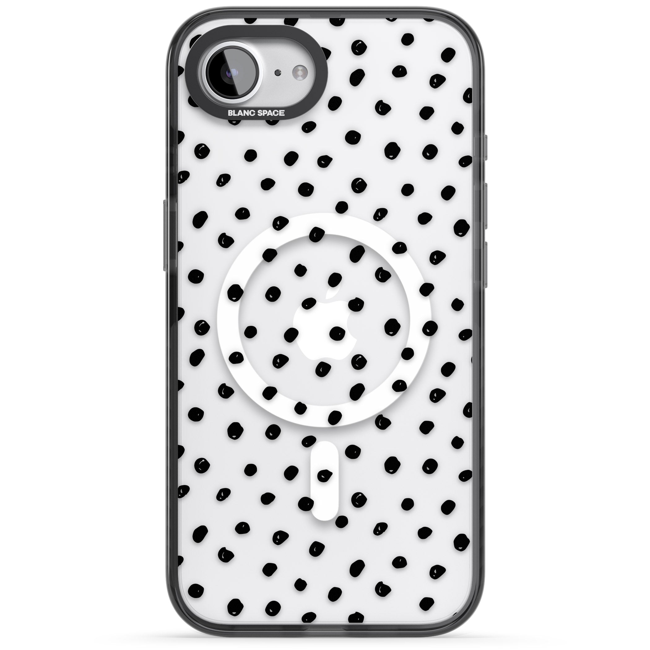 Messy Black Dot Pattern