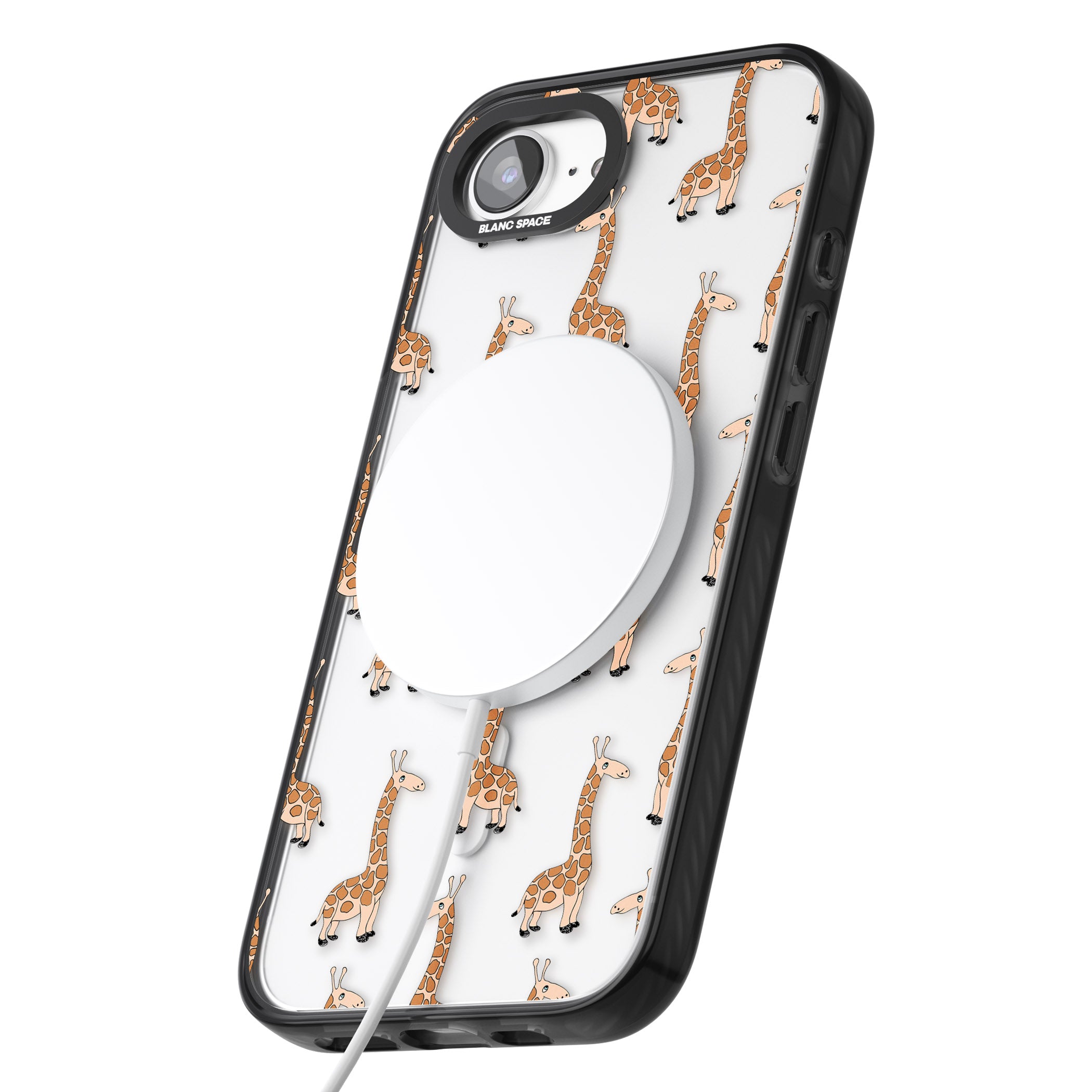 Cute Giraffe Pattern Clear