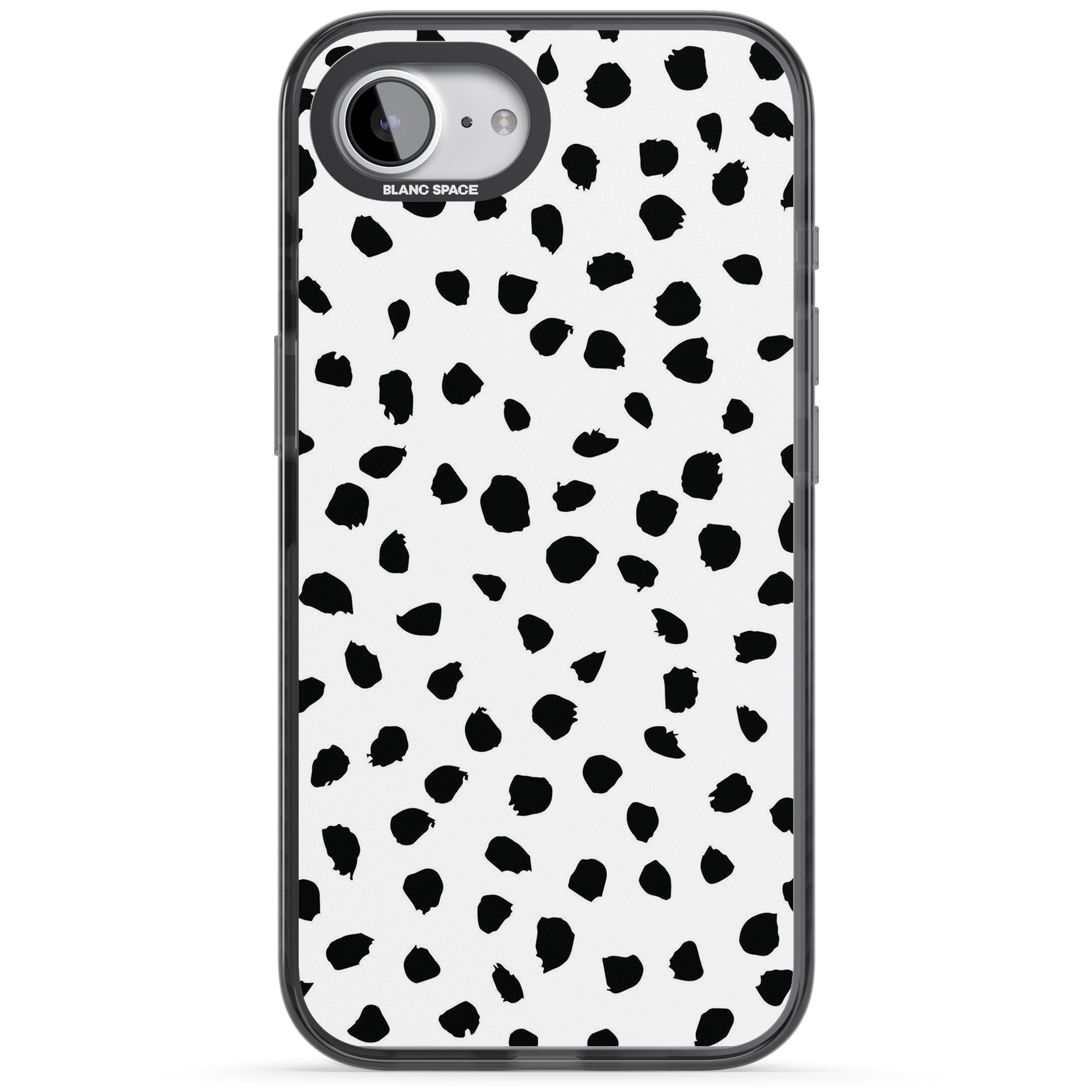 White Dalmatian Print