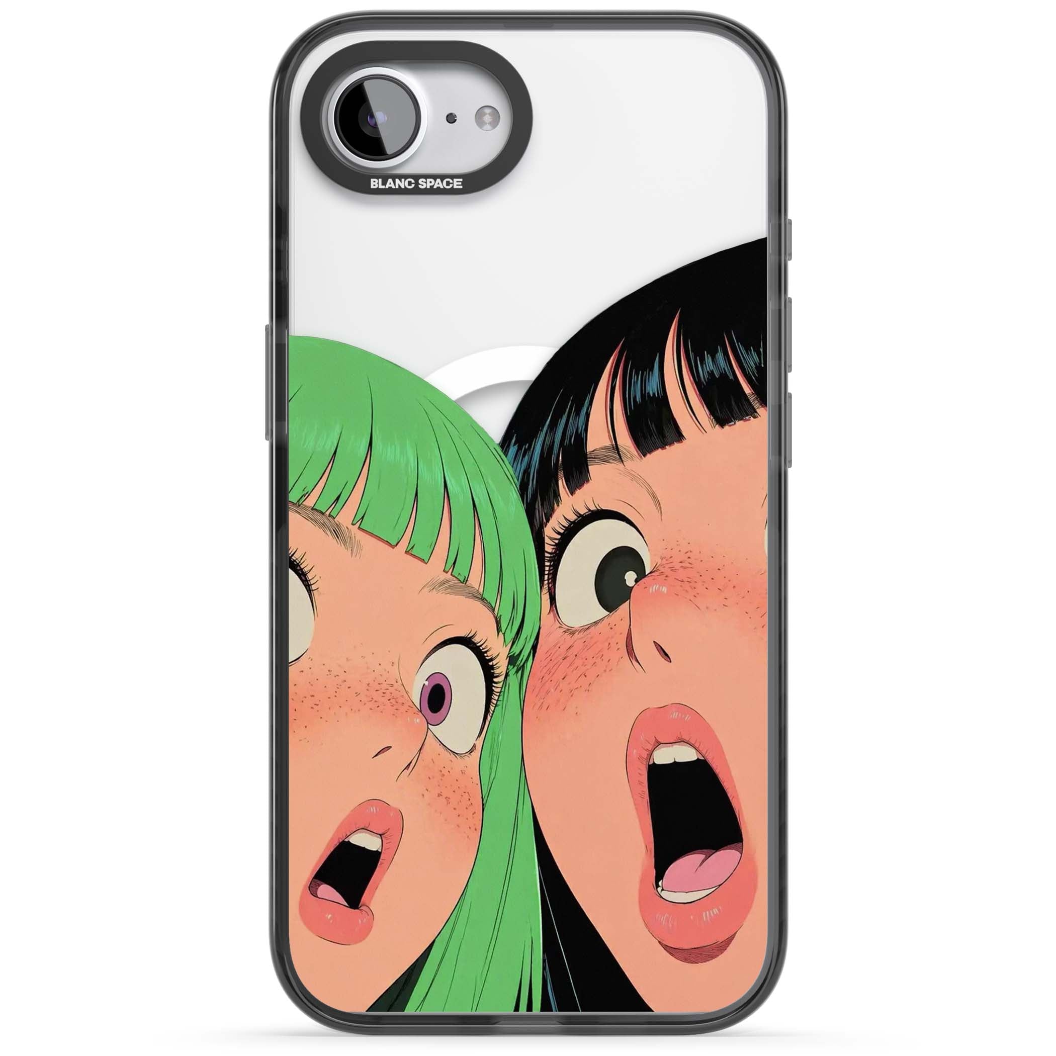 Gasp for her iPhone case | Black Impact Magsafe case for iPhone 16e, iPhone 17e
