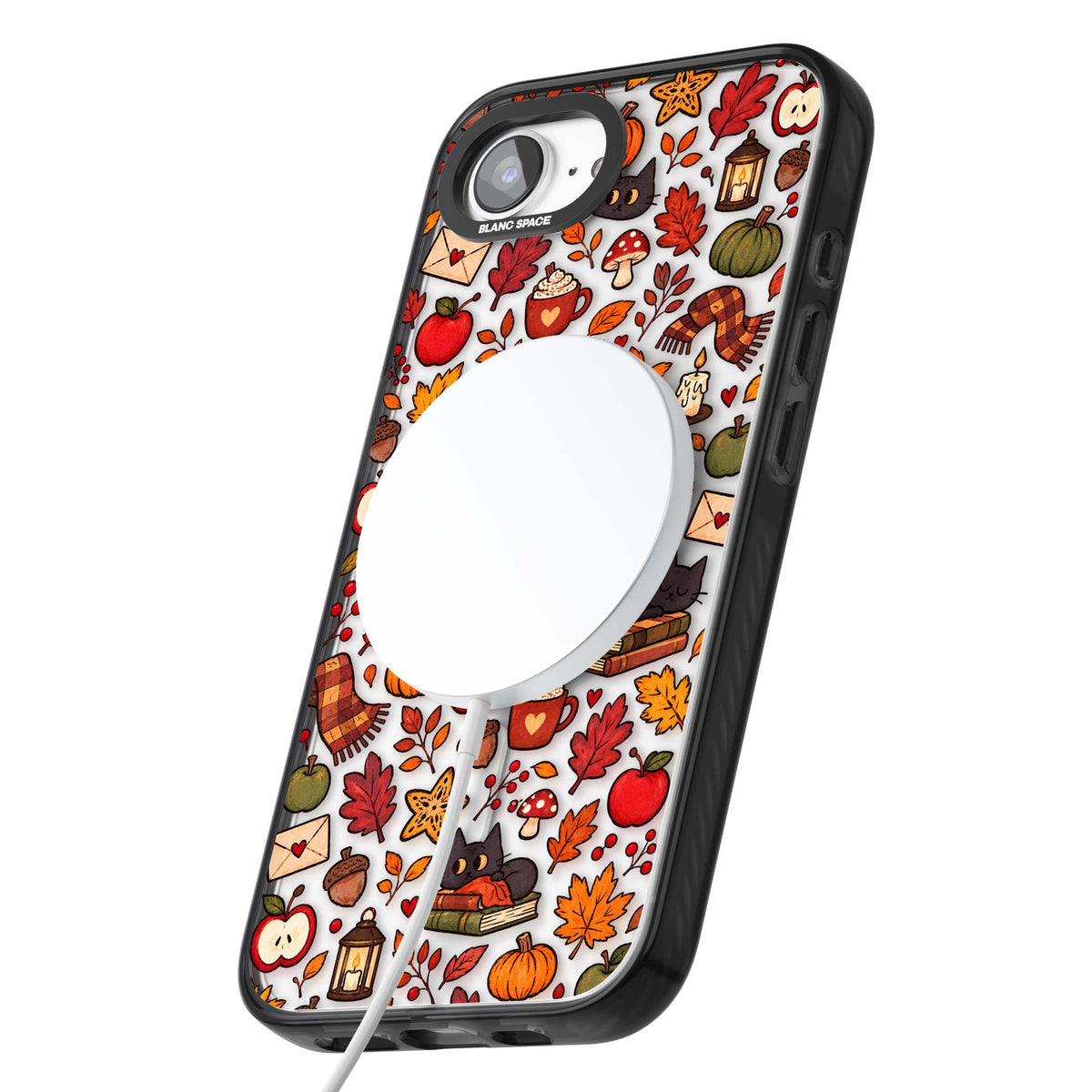 Autumn Mix iPhone case | Black Impact Magsafe case for iPhone 16e, iPhone 17e