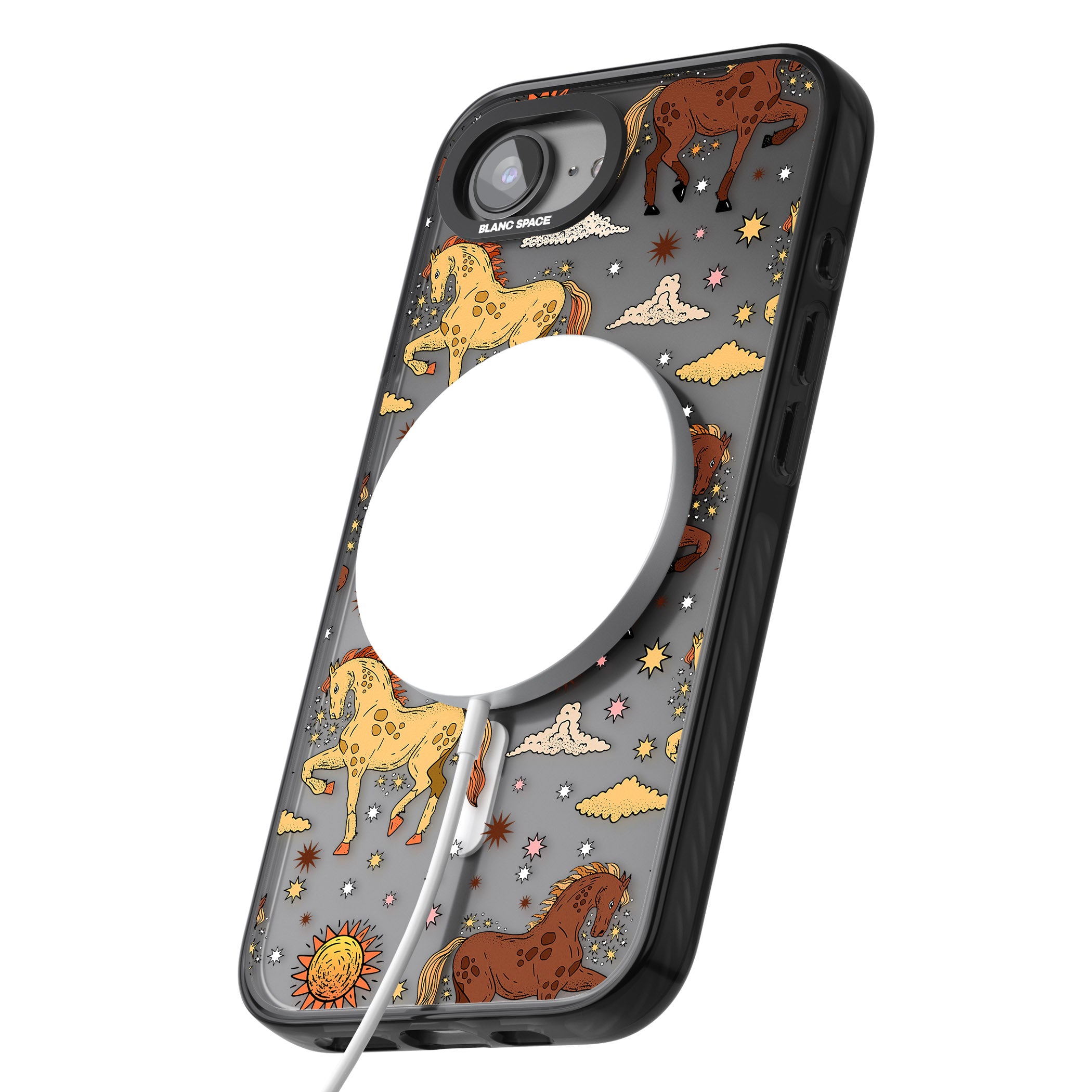 Boho Celestial Wild Horses