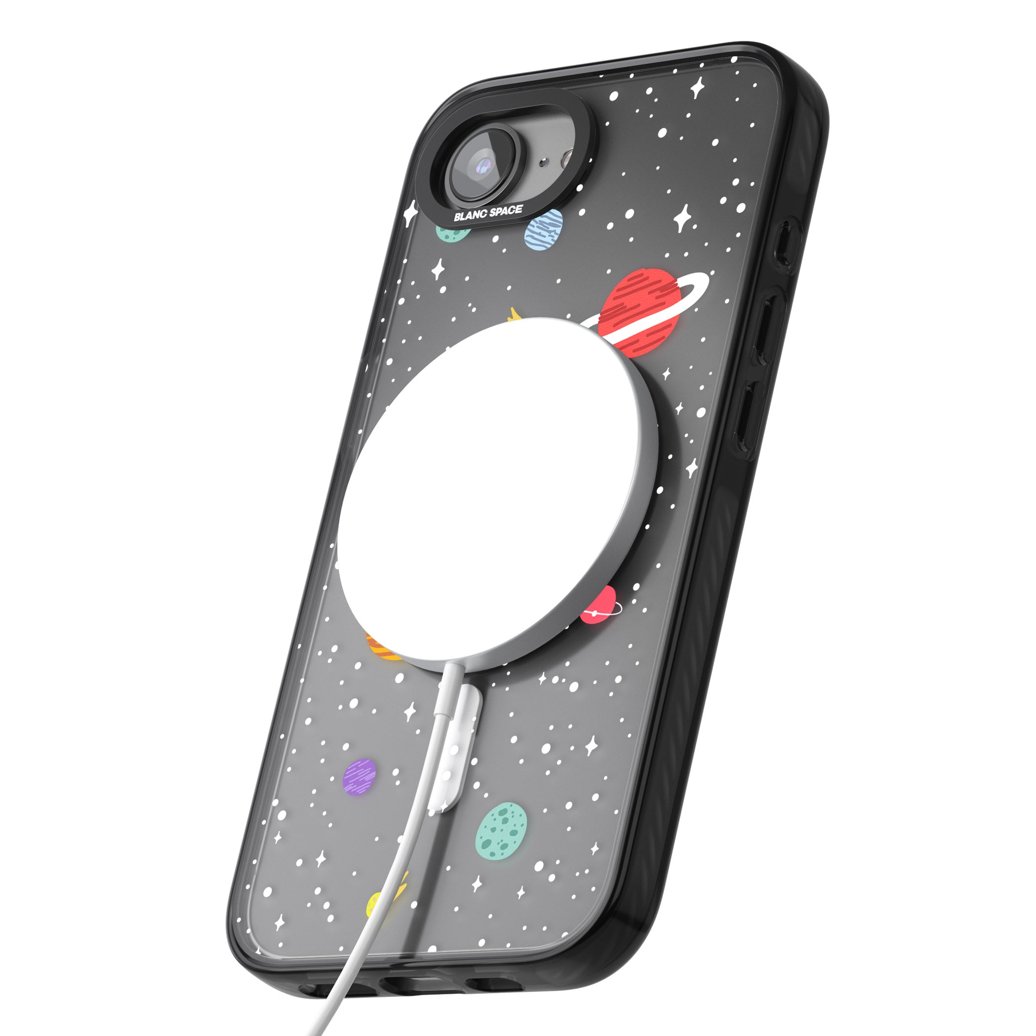 Cute Cartoon Planets (Clear)