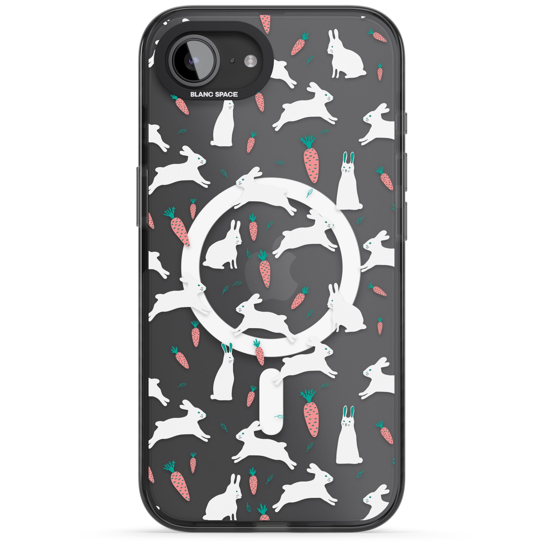 White Bunnies And Carrots