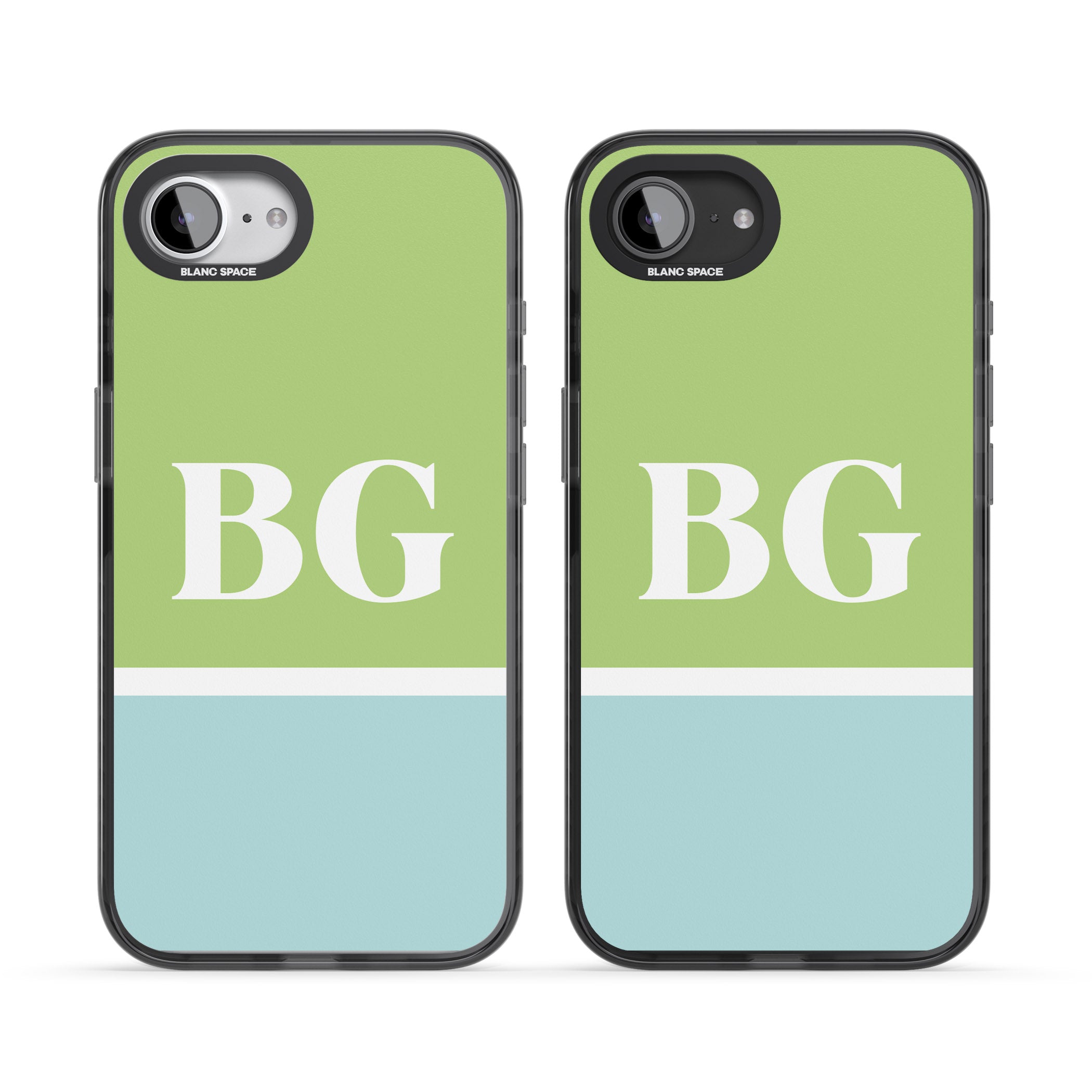 Personalised Colorblock: Green & Turquoise