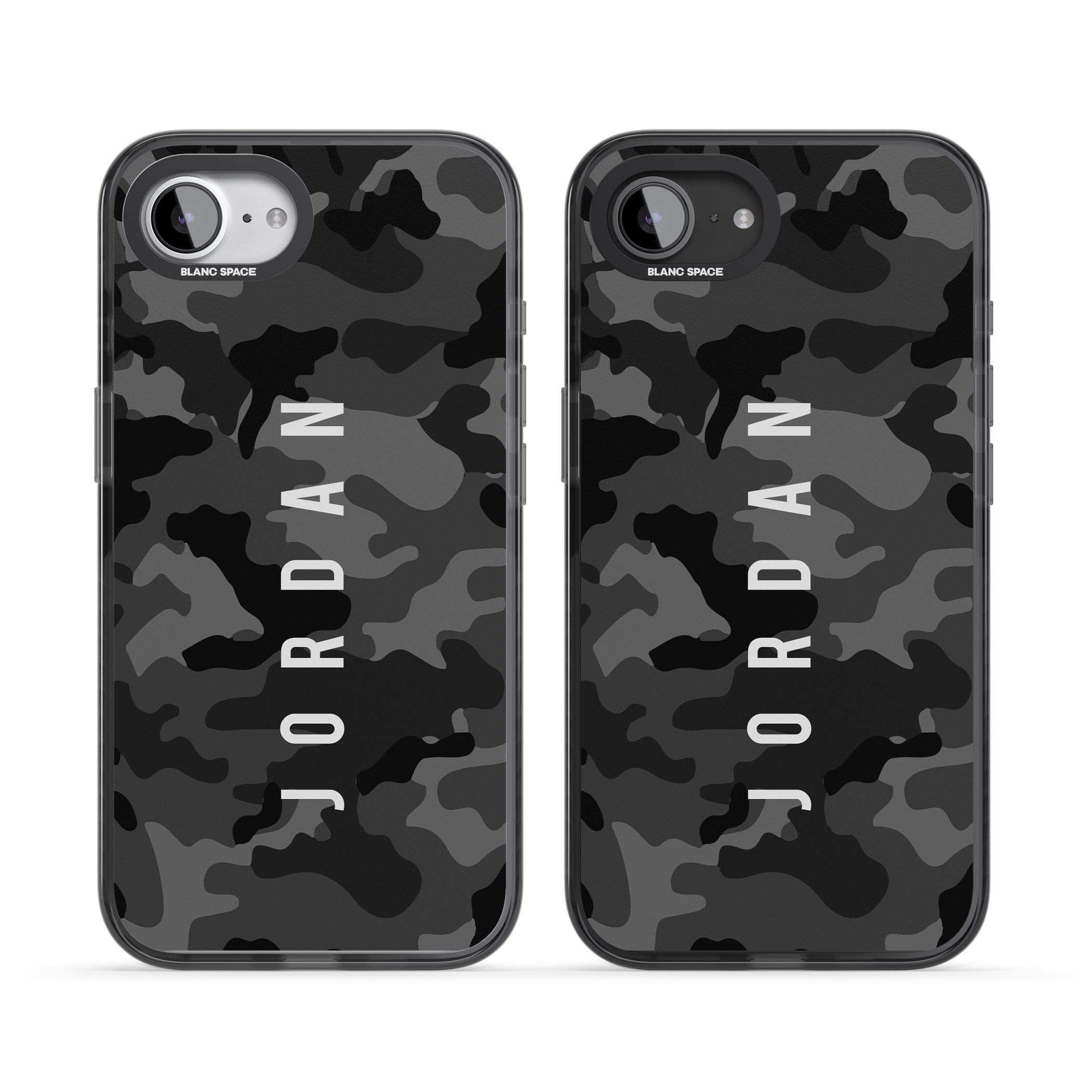 Personalised Black Camouflage Name