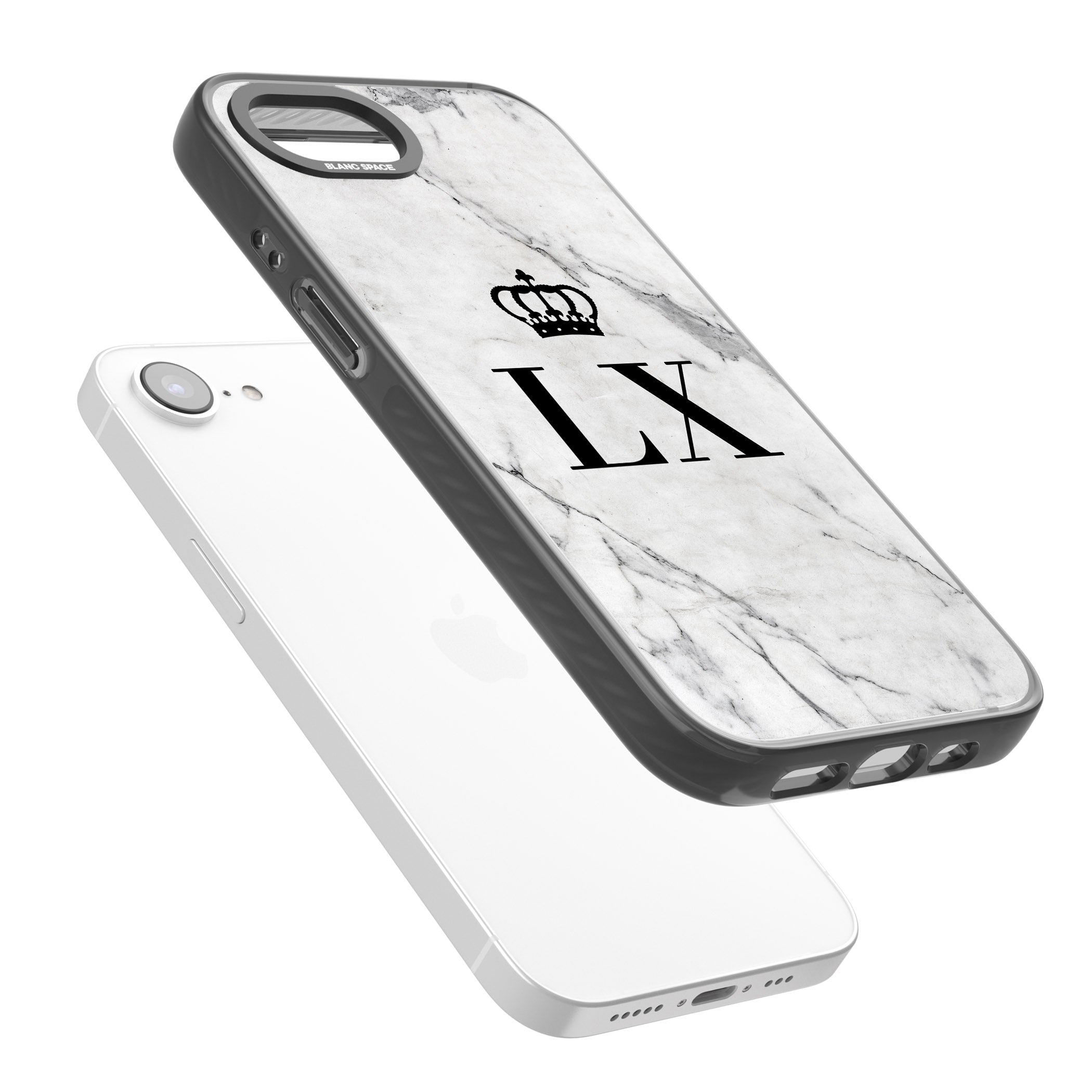 Personalised Initial Crown Marble