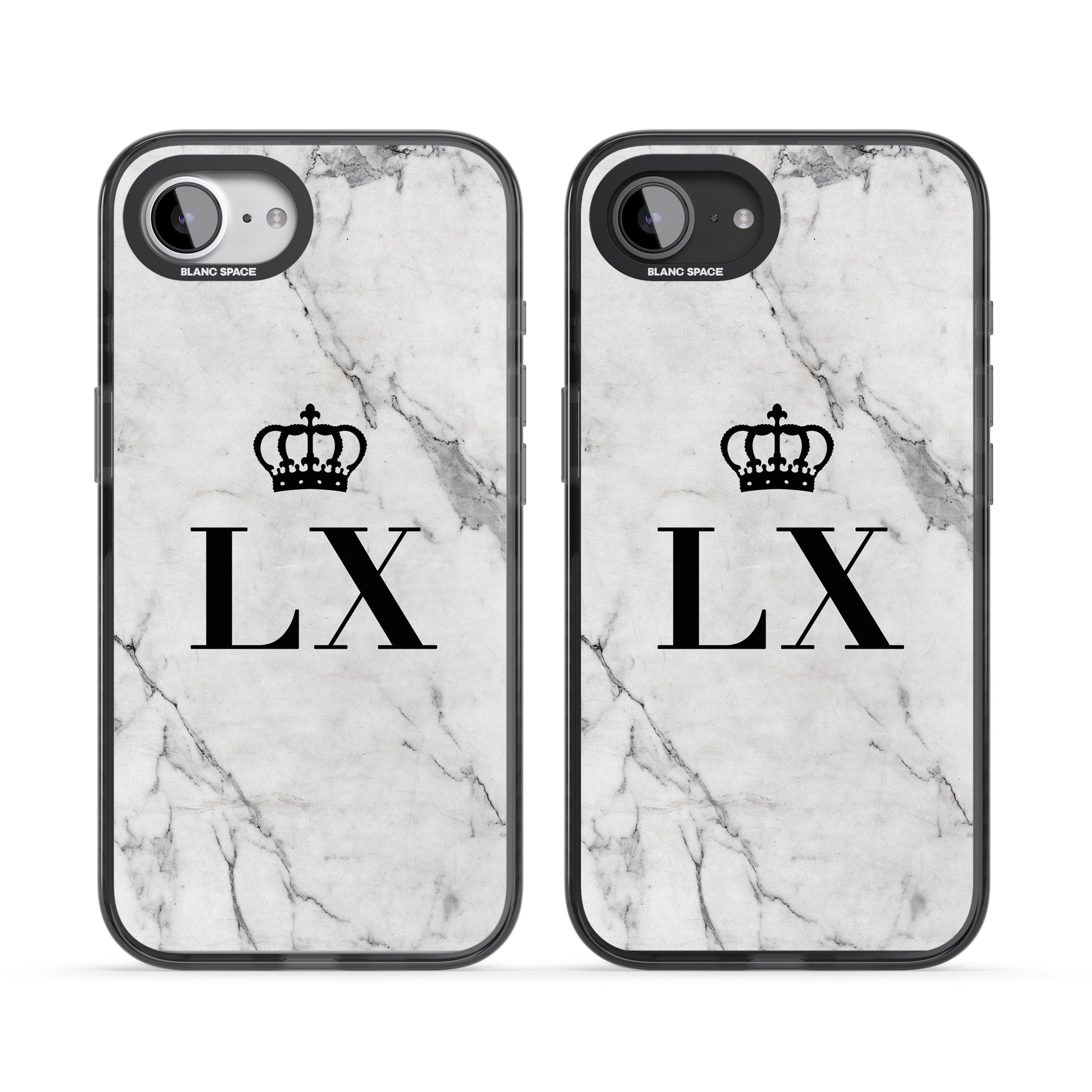 Personalised Initial Crown Marble