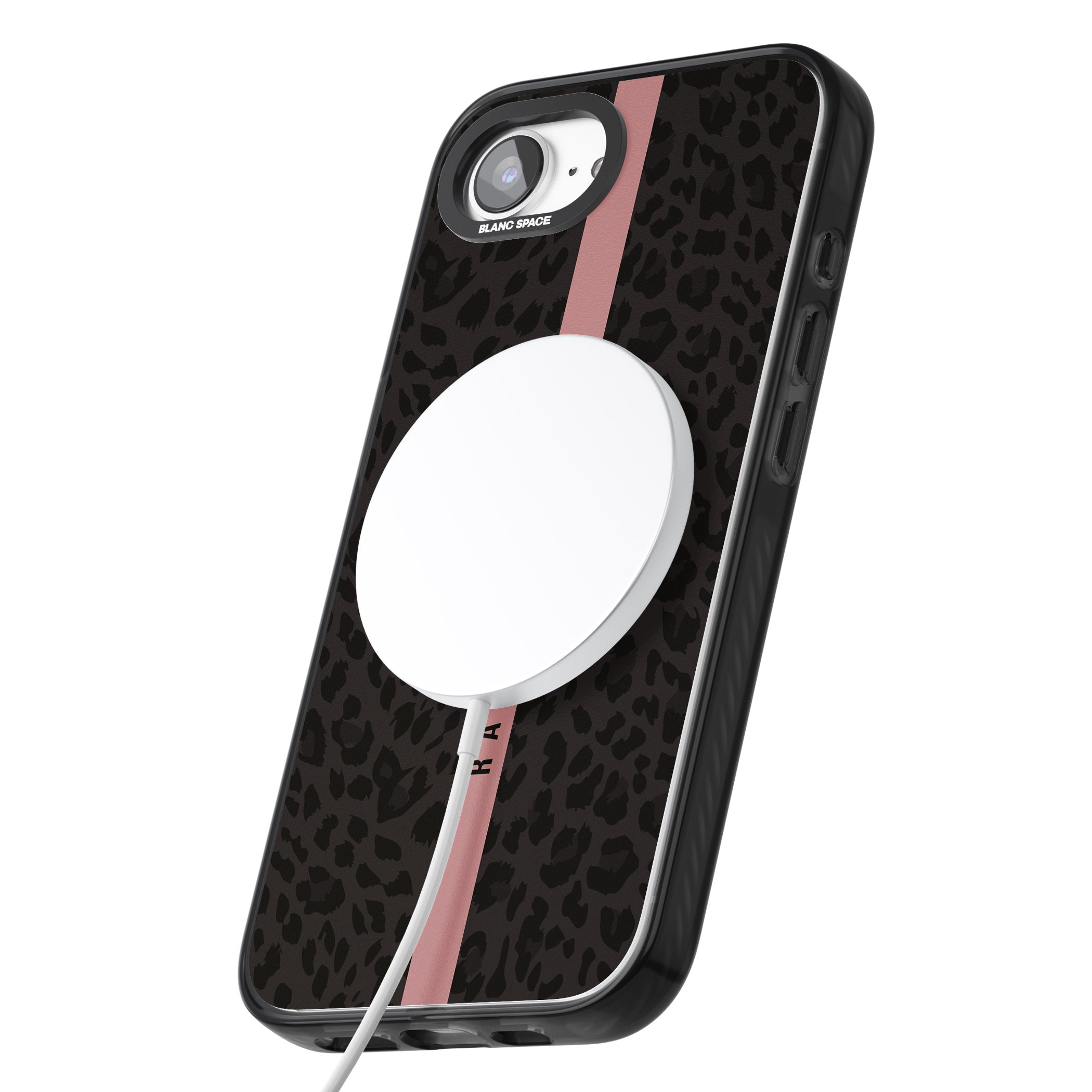 Personalised Pink Stripe Leopard