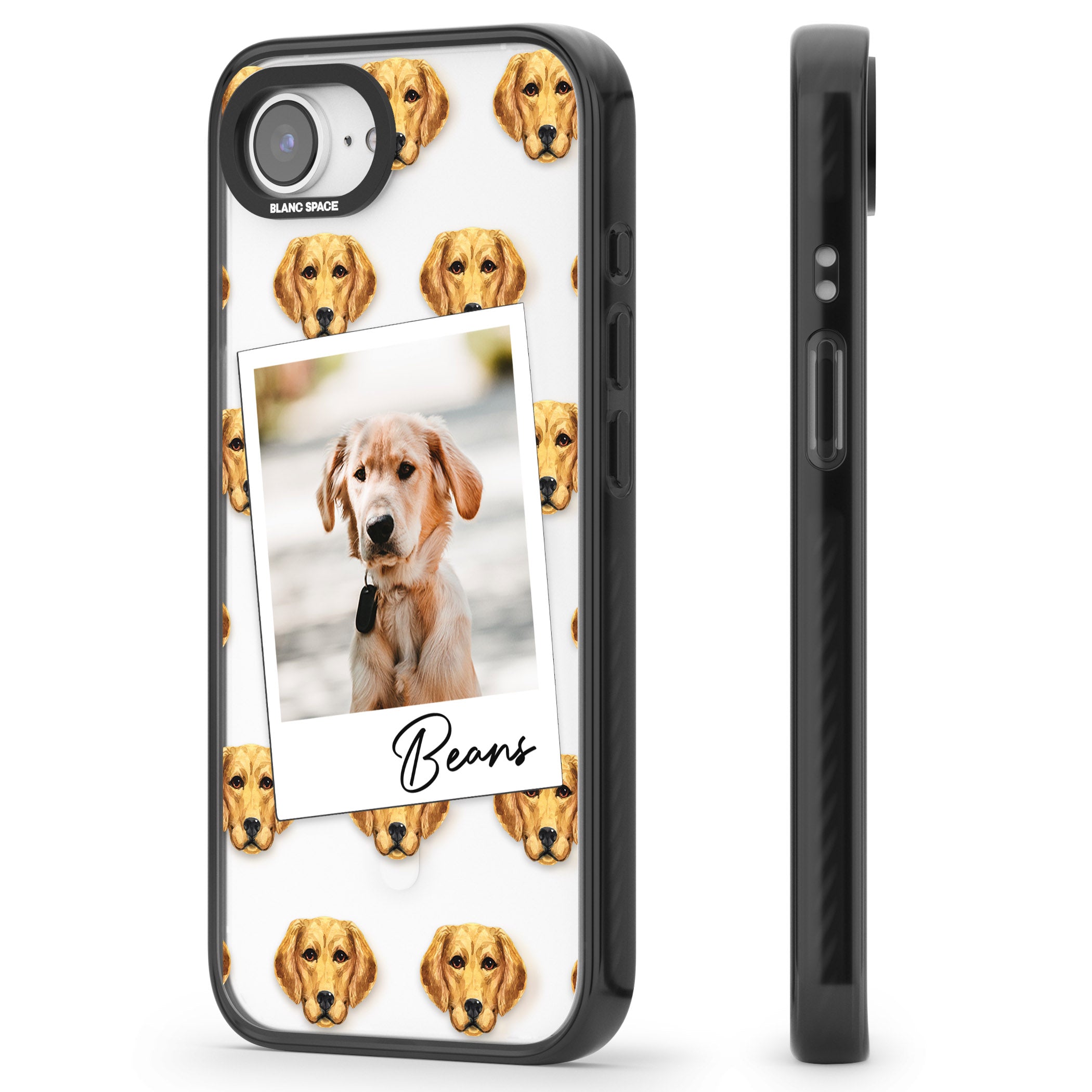 Personalised Labrador Instant Camera Photo