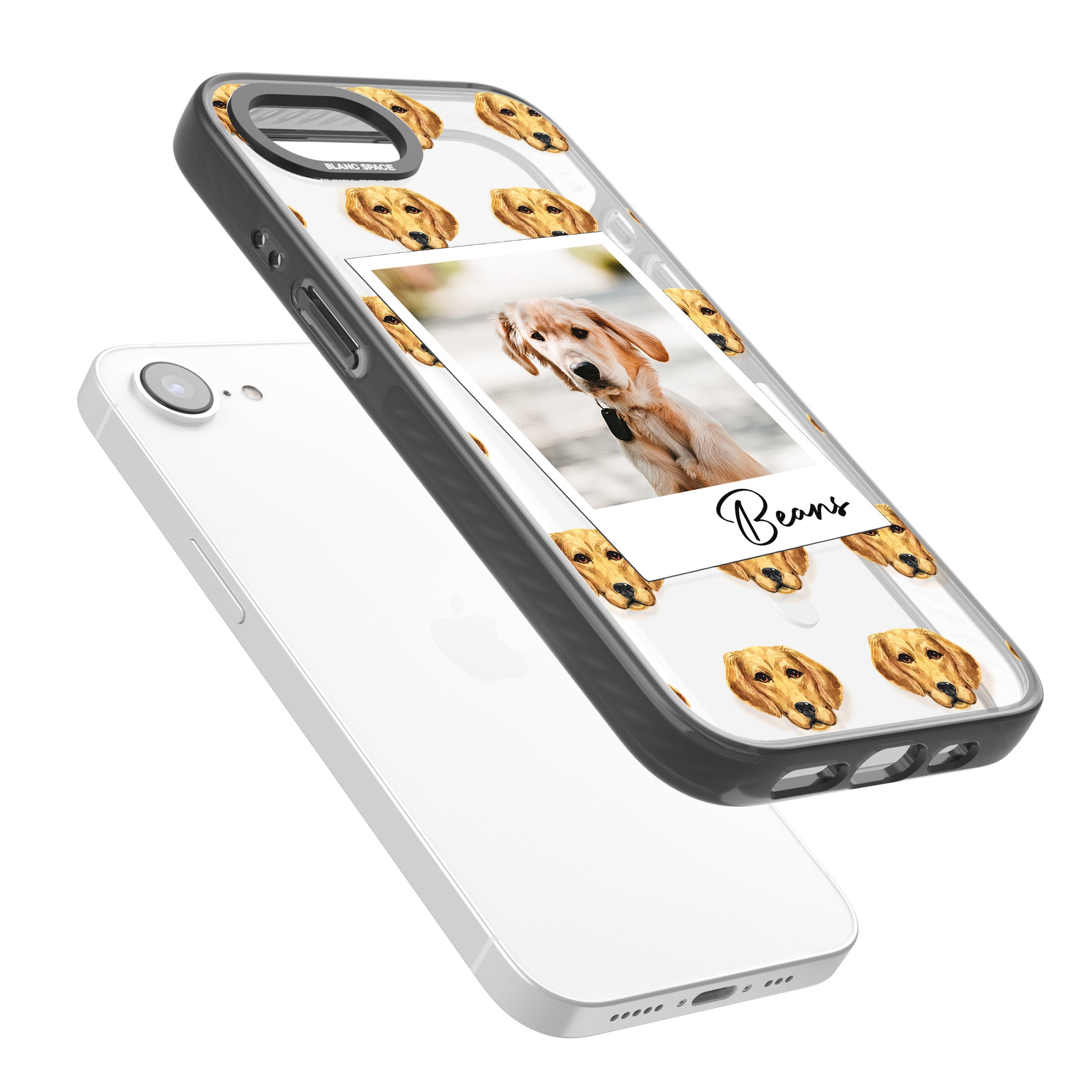 Personalised Labrador Instant Camera Photo