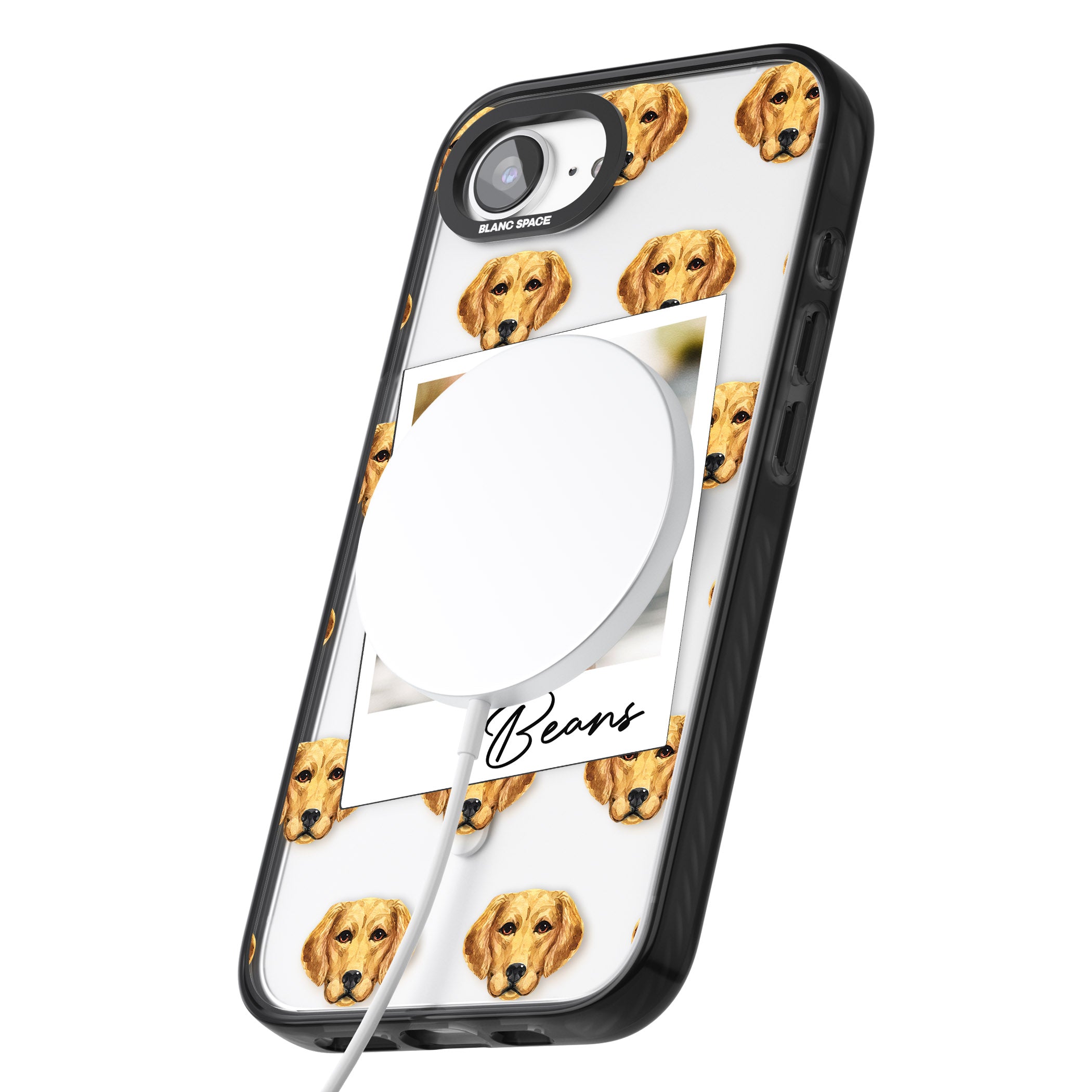 Personalised Labrador Instant Camera Photo