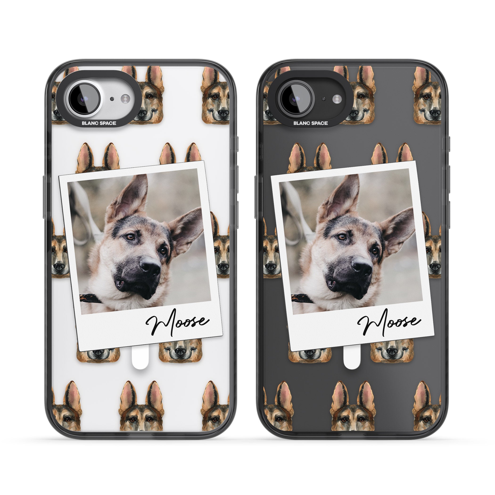 Personalised German Shepherd Instant Camera Photo