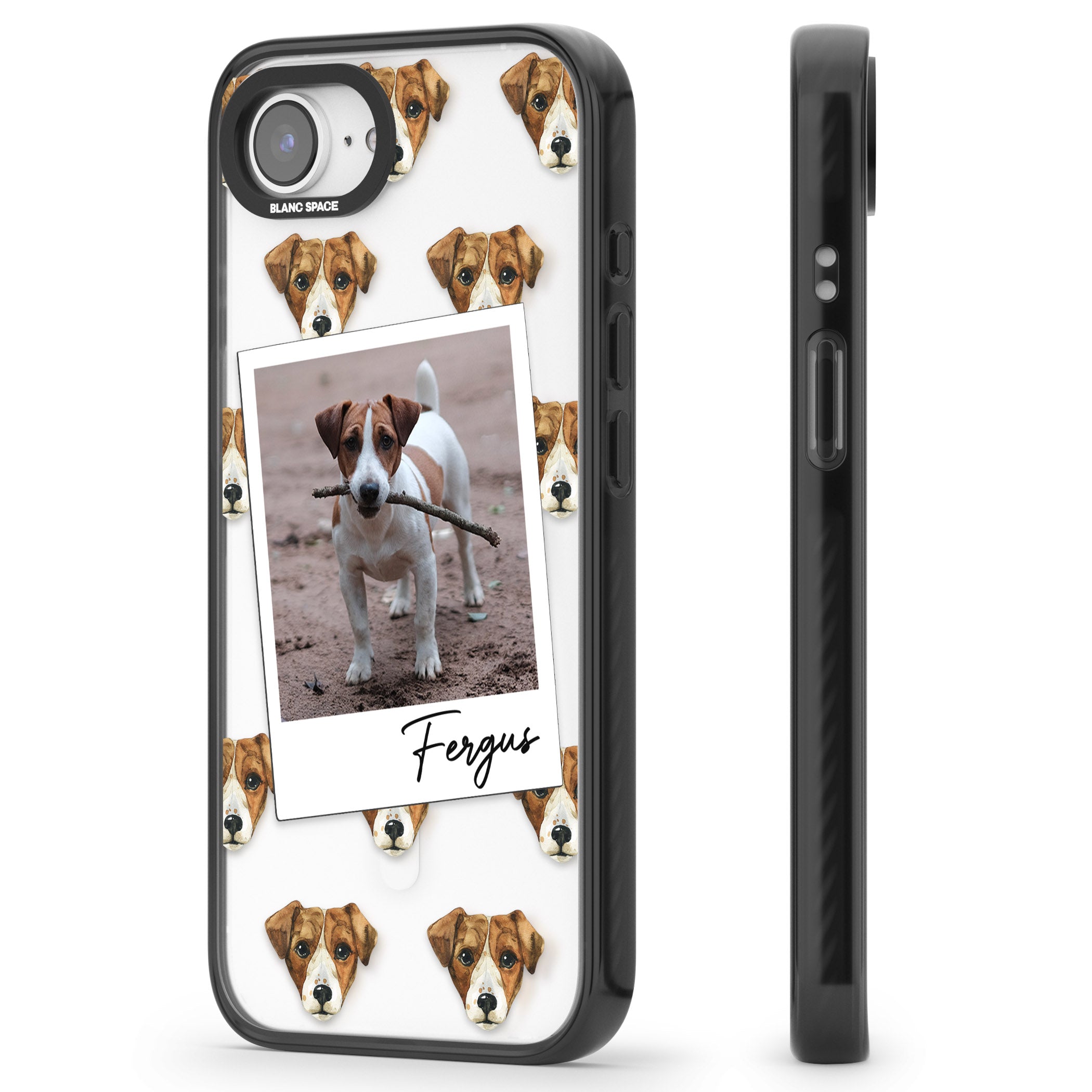 Personalised Jack Russell Instant Camera Photo