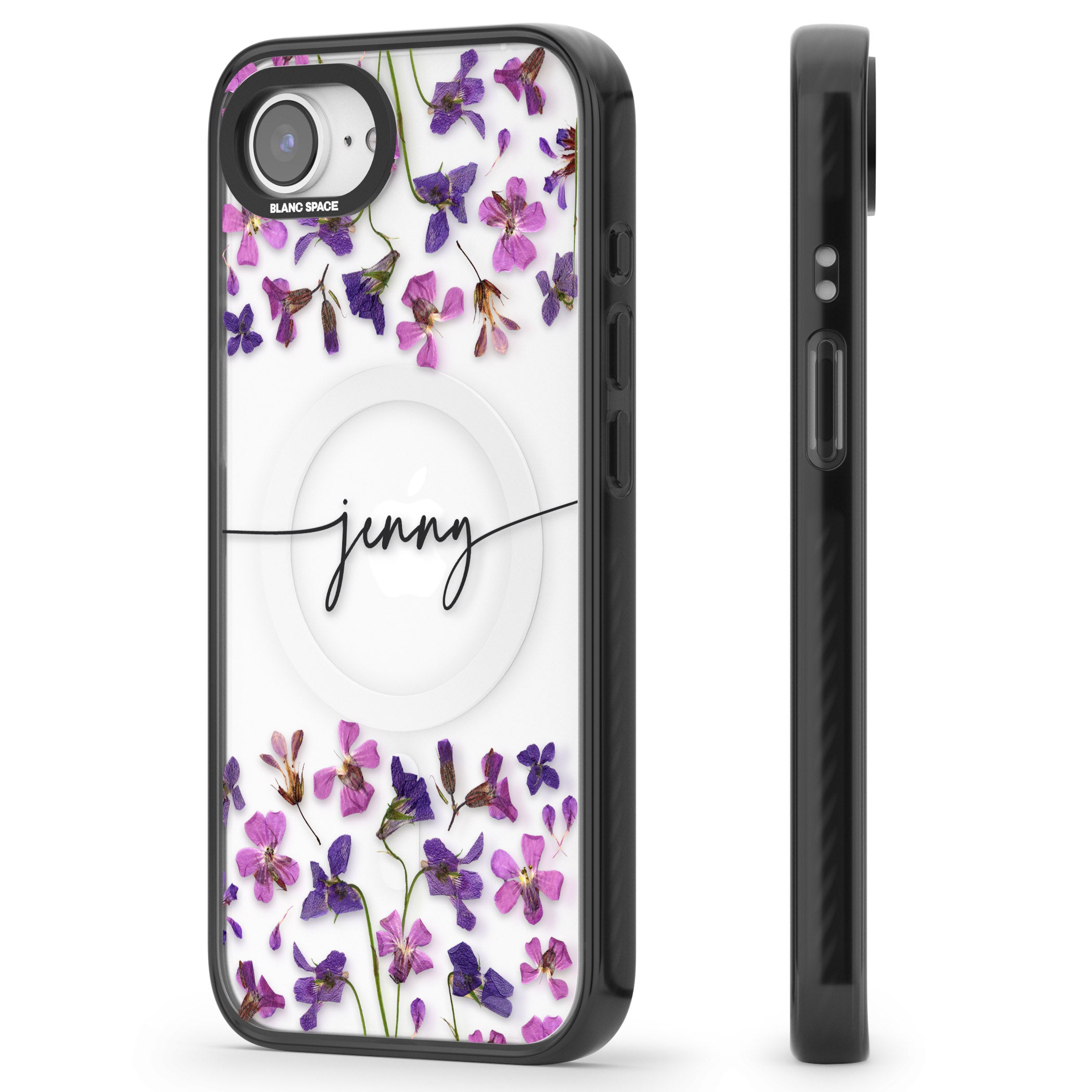 Personalised Purple Violets