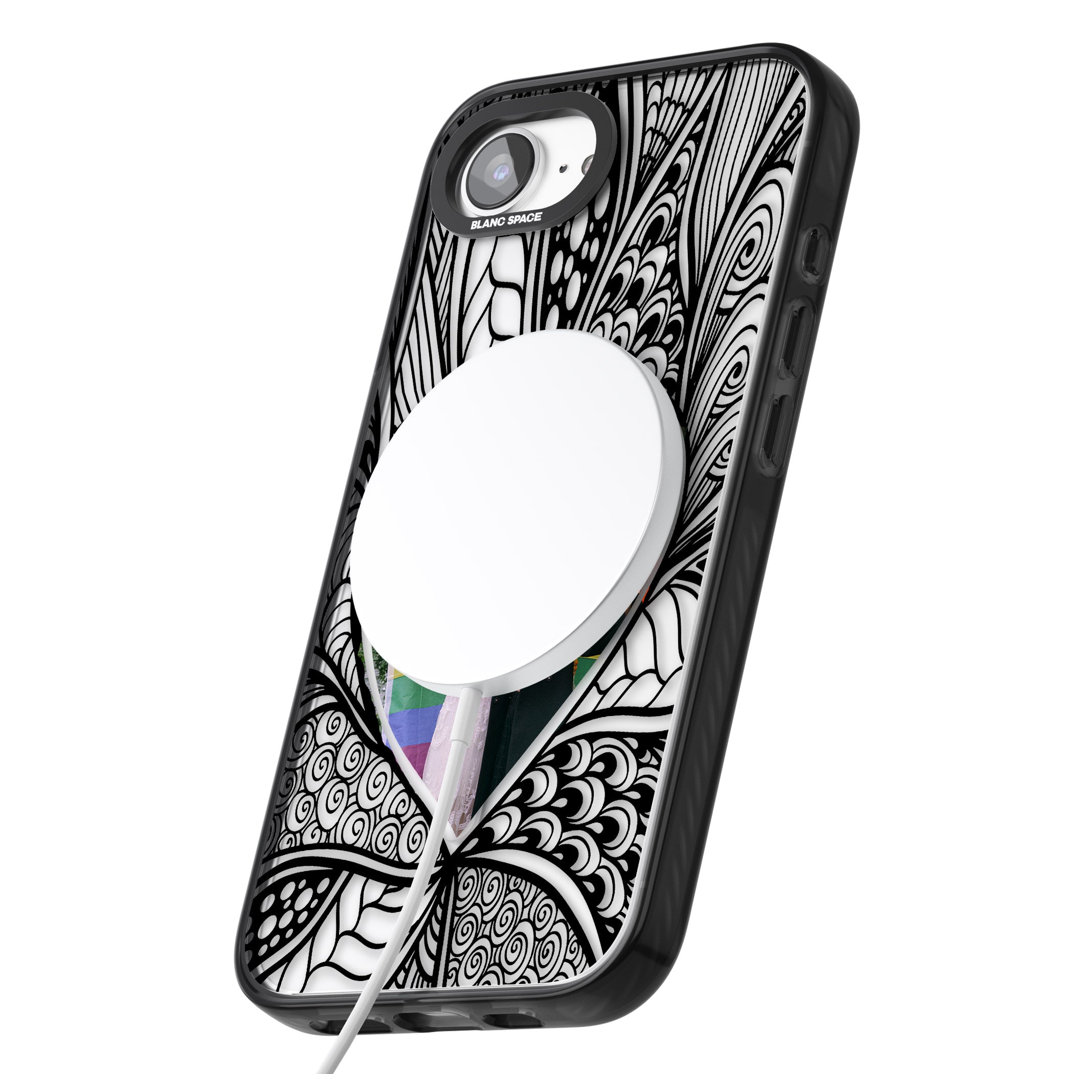 Personalised Henna Heart Photo Case