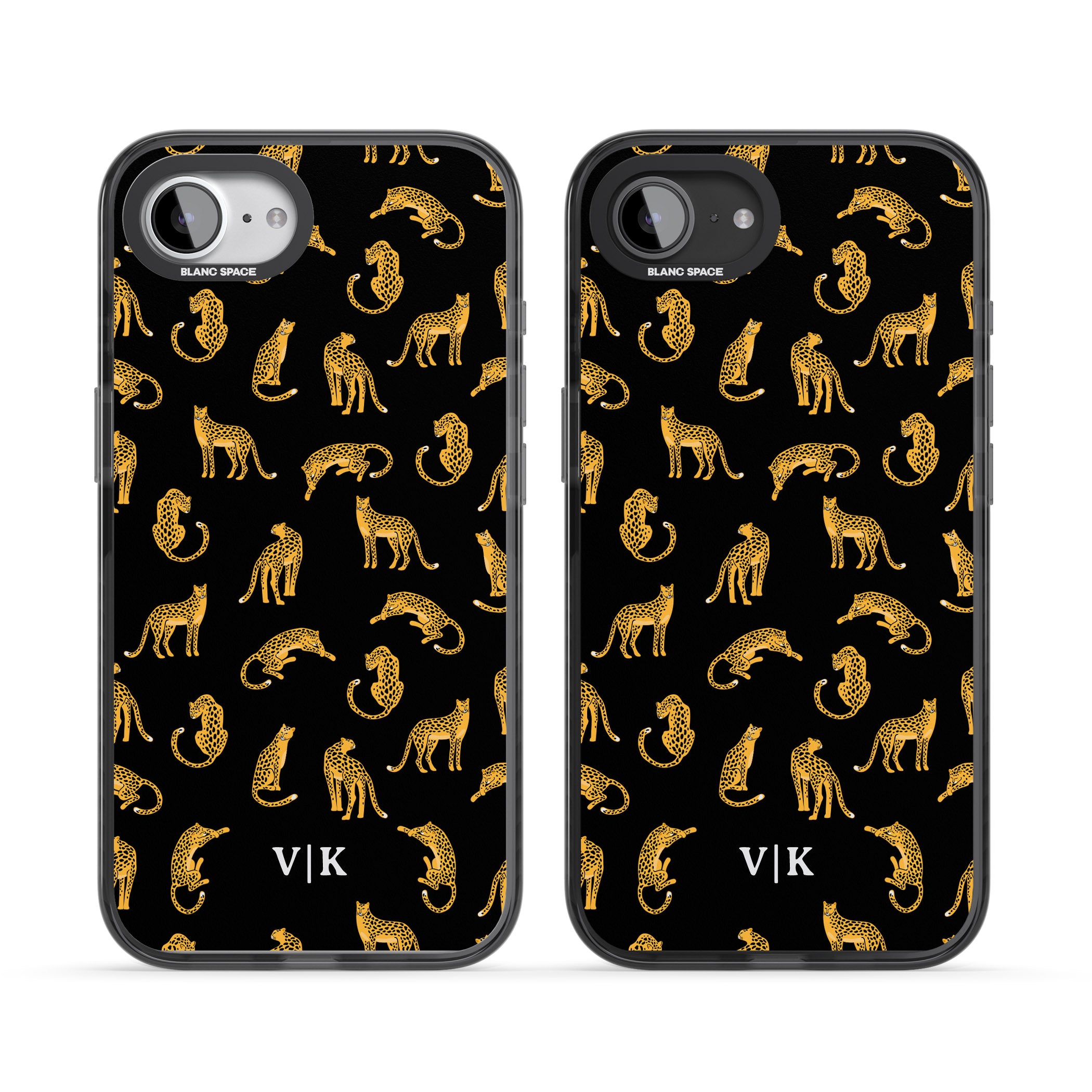 Personalised Gold Cheetah Pattern