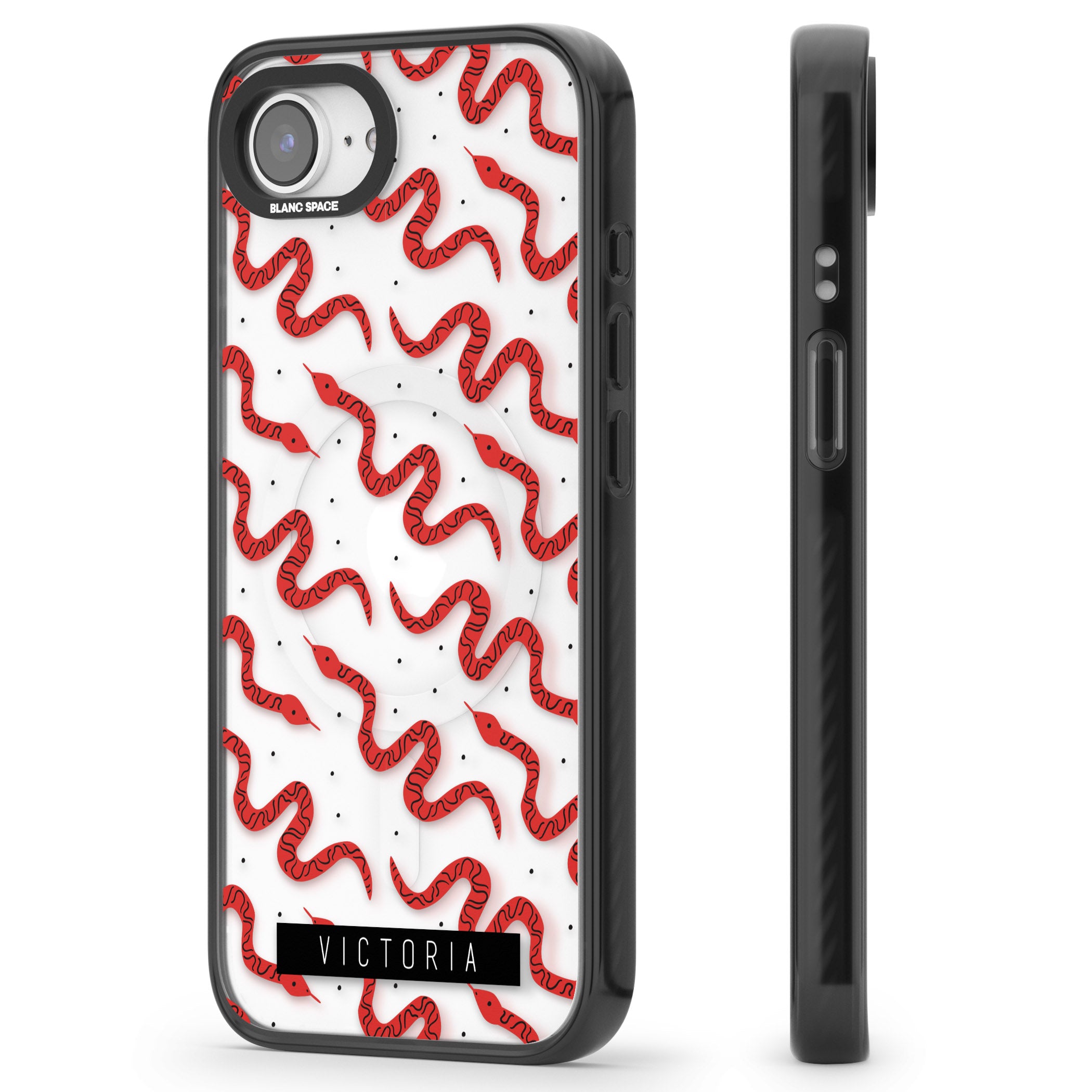 Personalised Red Snake Pattern