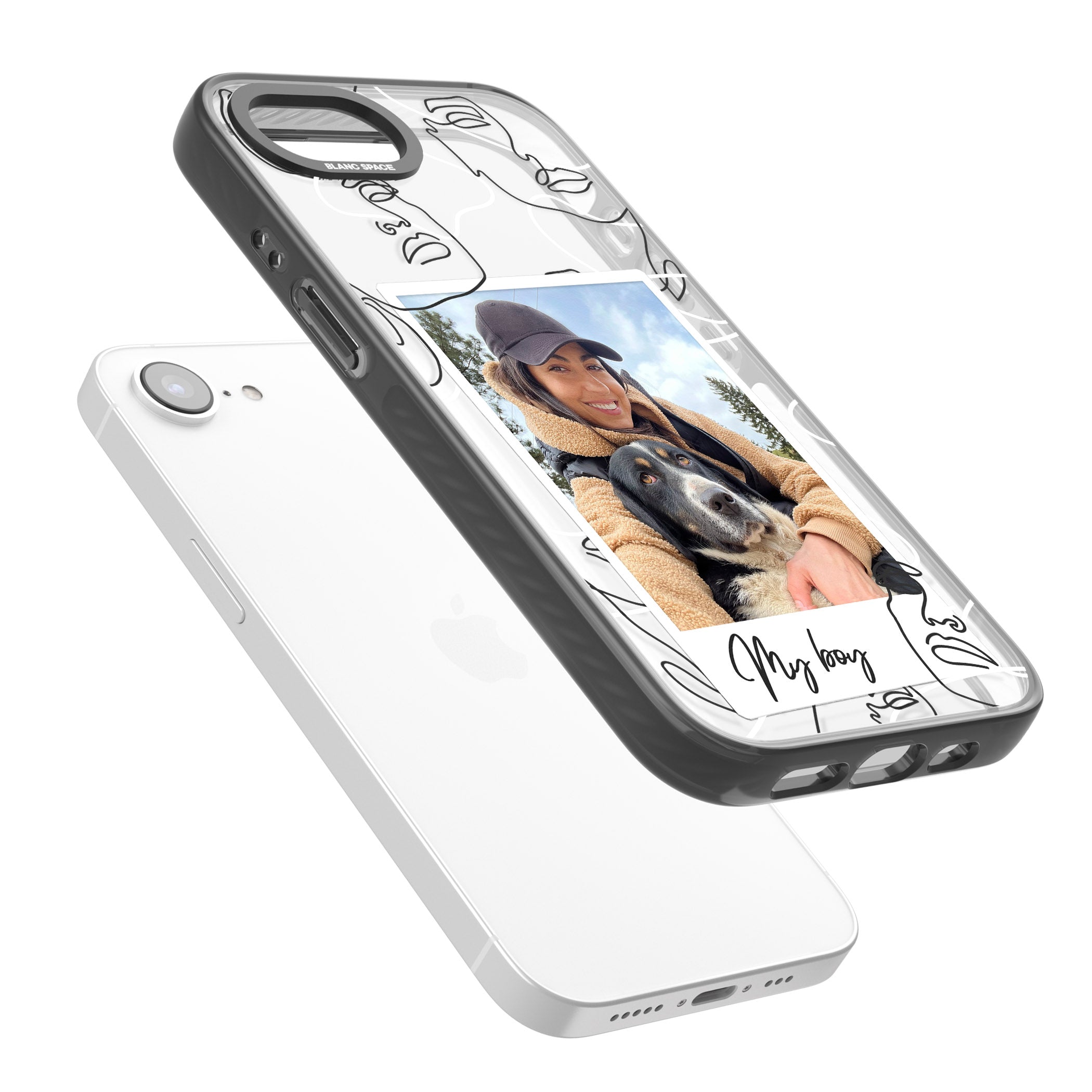 Personalised Abstract Faces Instant Photo