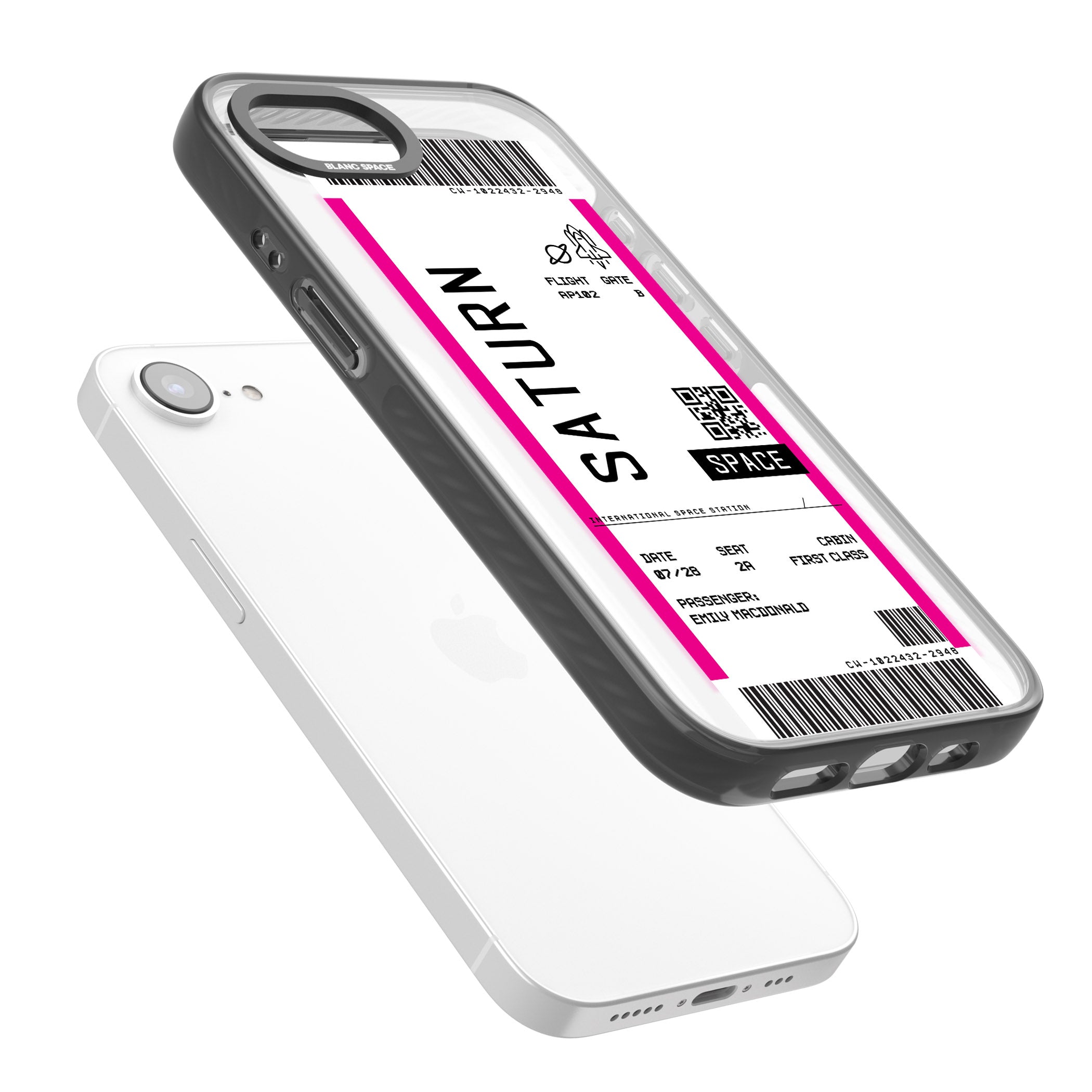 Personalised Saturn Travel Ticket