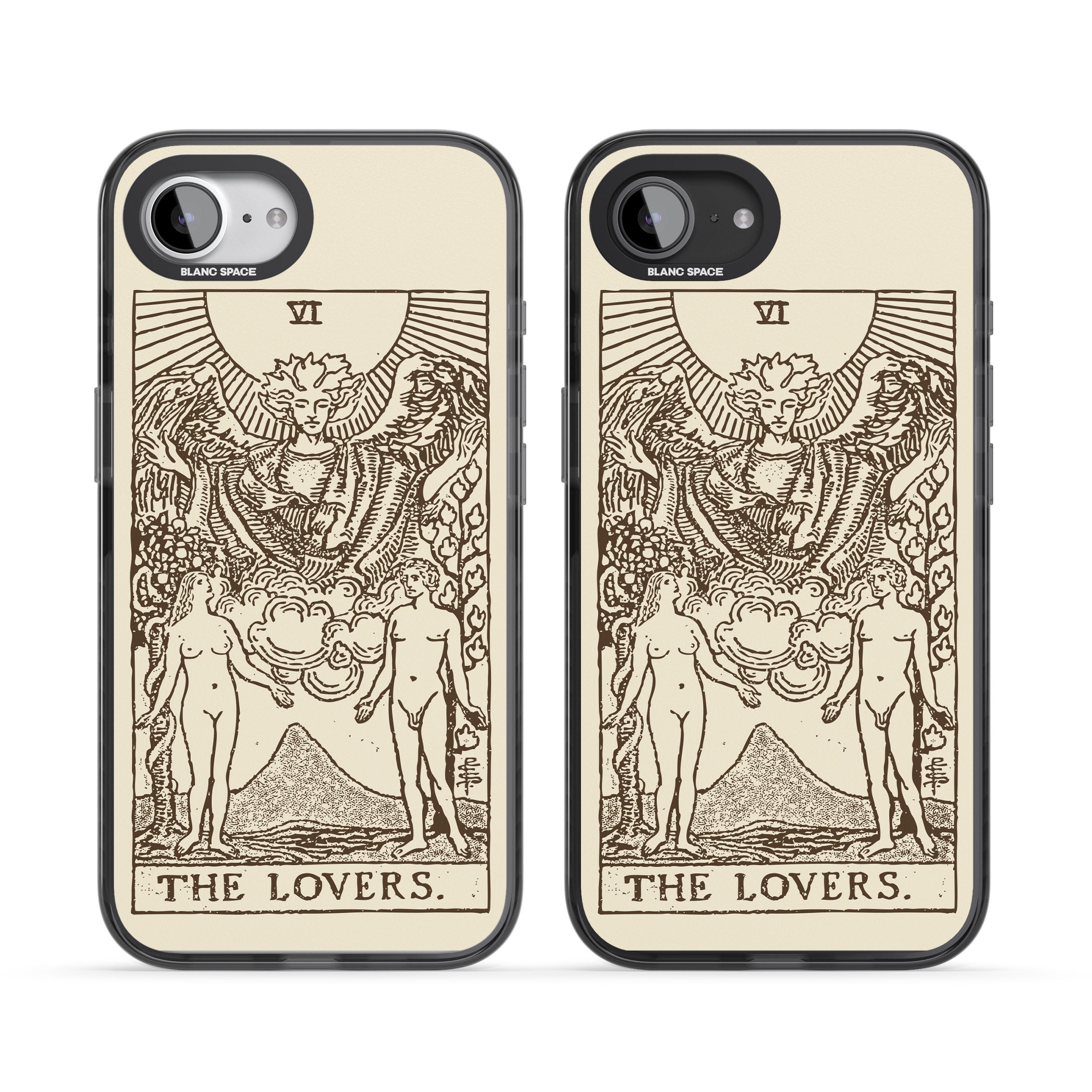 Personalised The Lovers Tarot Card (Cream)