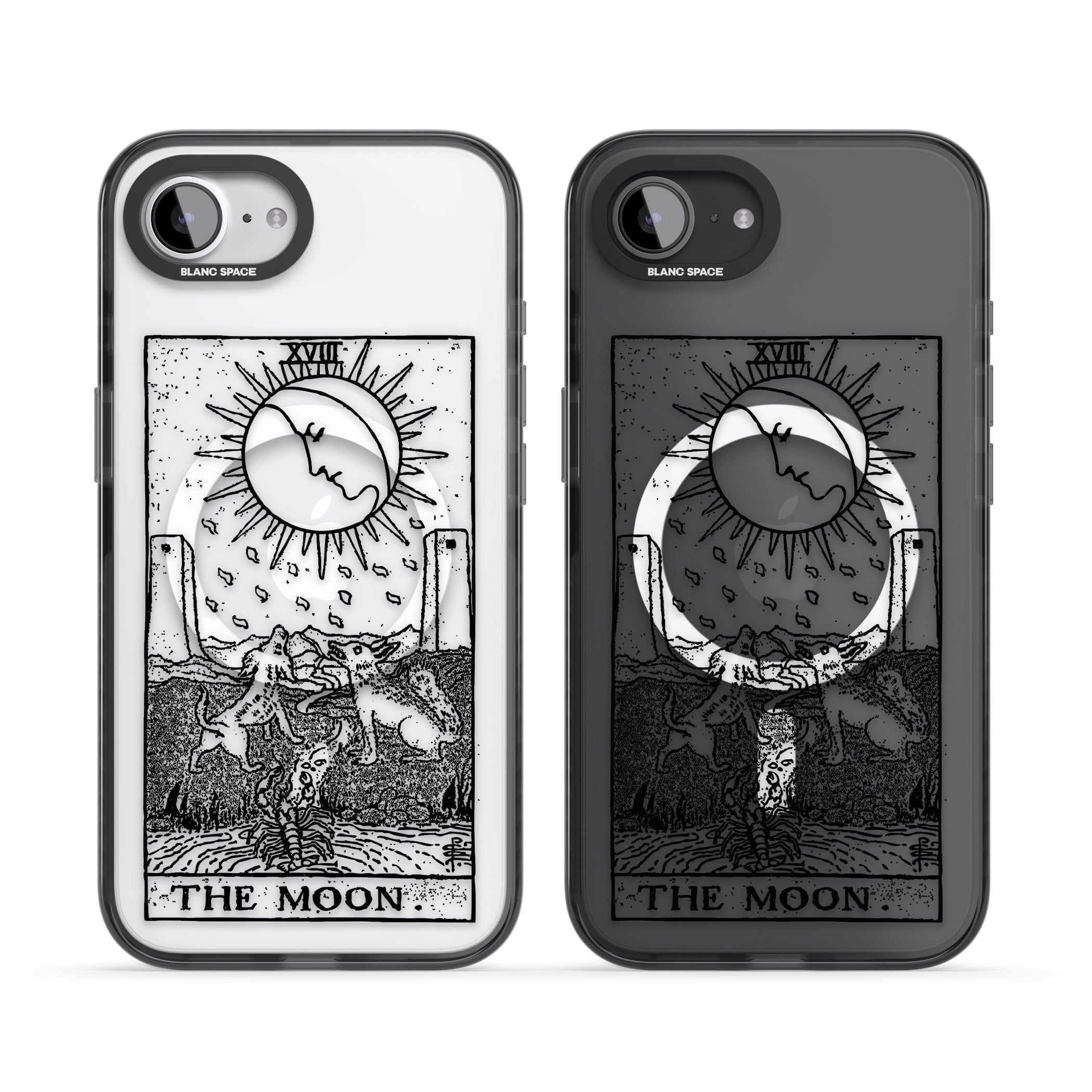 Personalised The Moon Tarot Card (Clear)