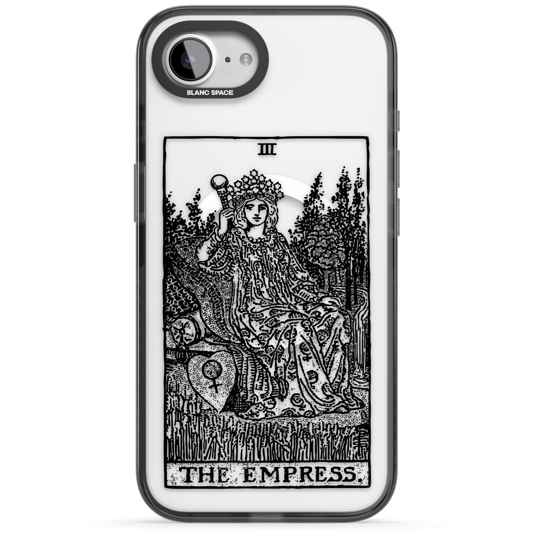 Personalised The Empress Tarot Card (Clear)