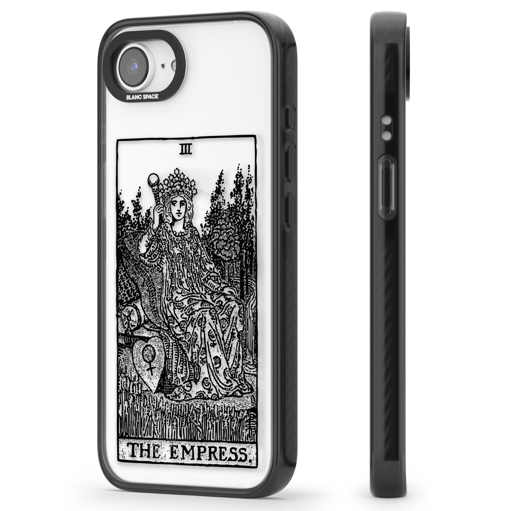 Personalised The Empress Tarot Card (Clear)