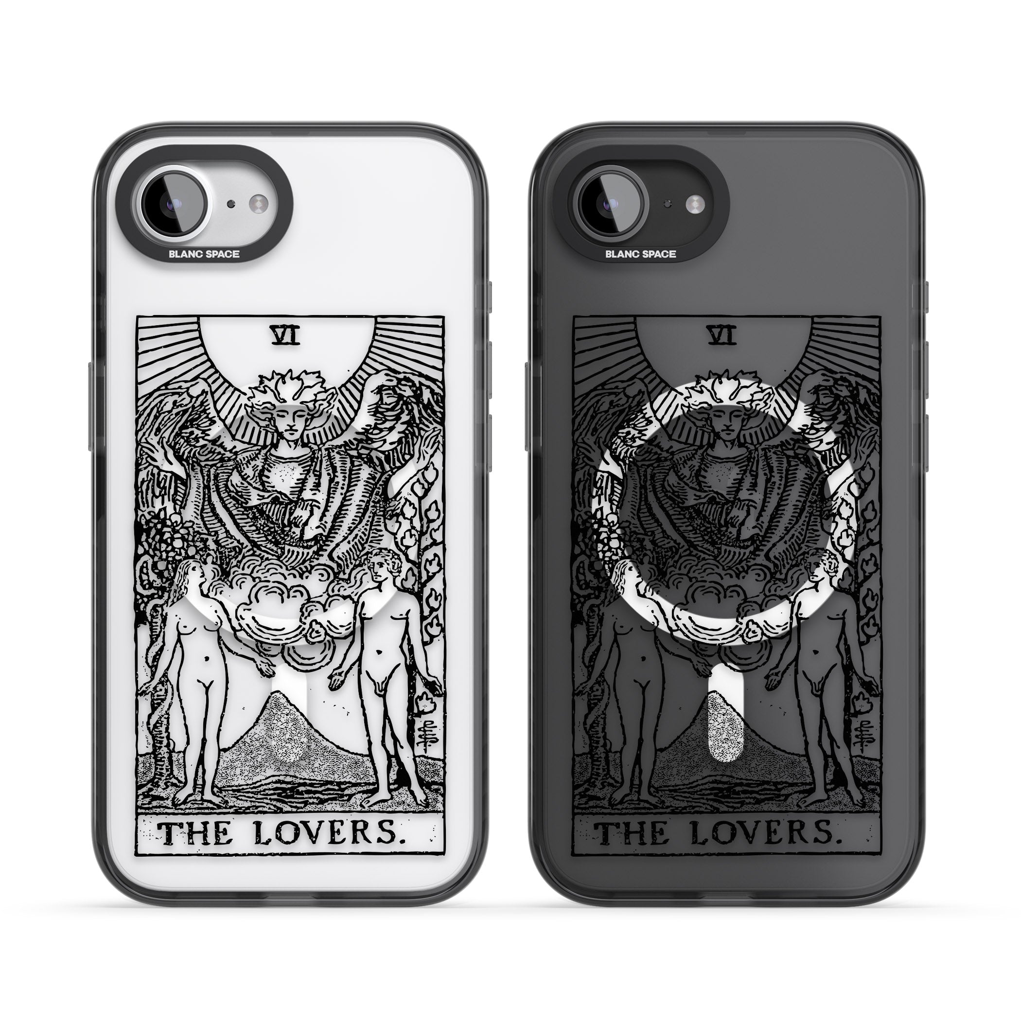 Personalised The Lovers Tarot Card (Clear)