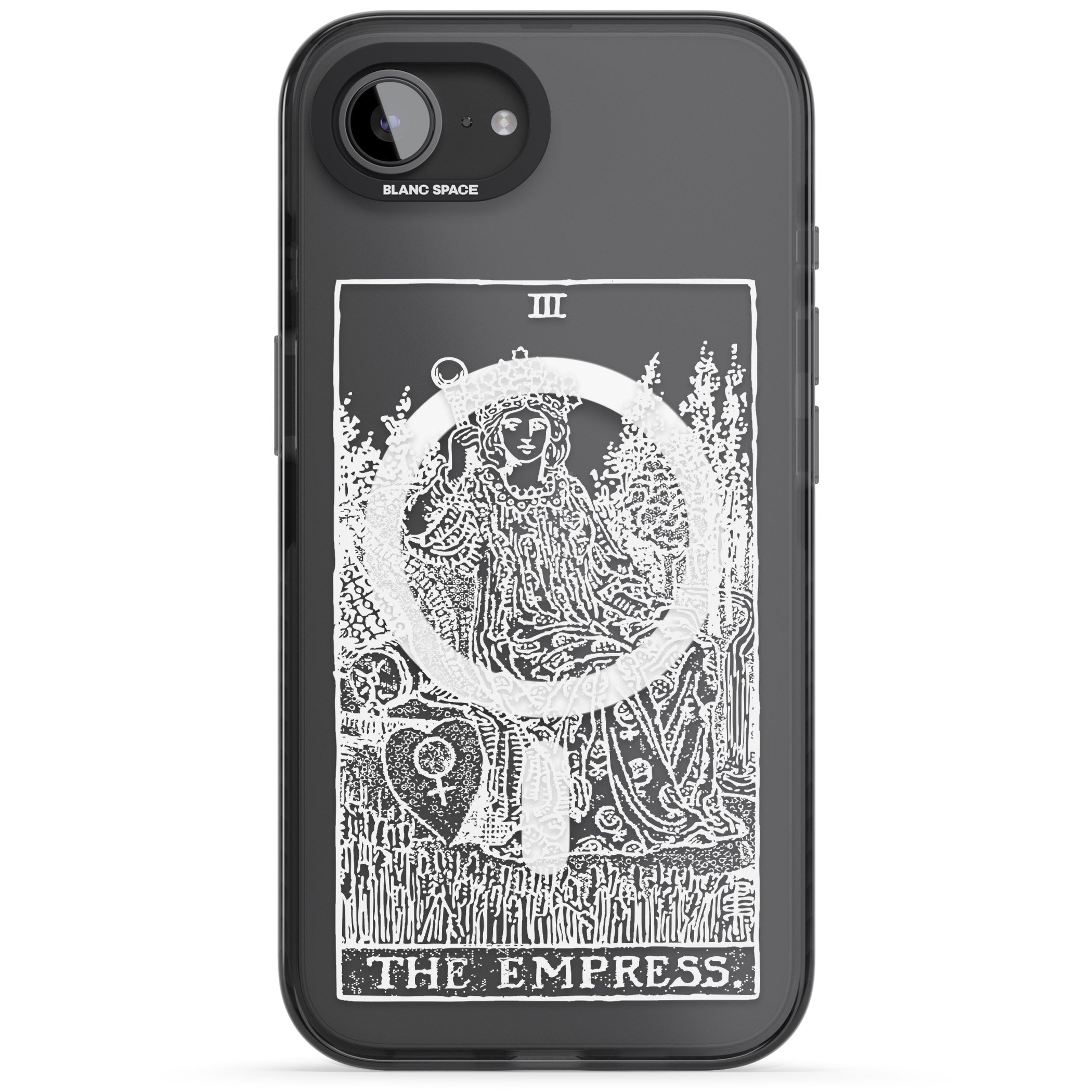 Personalised The Empress Tarot Card (White)