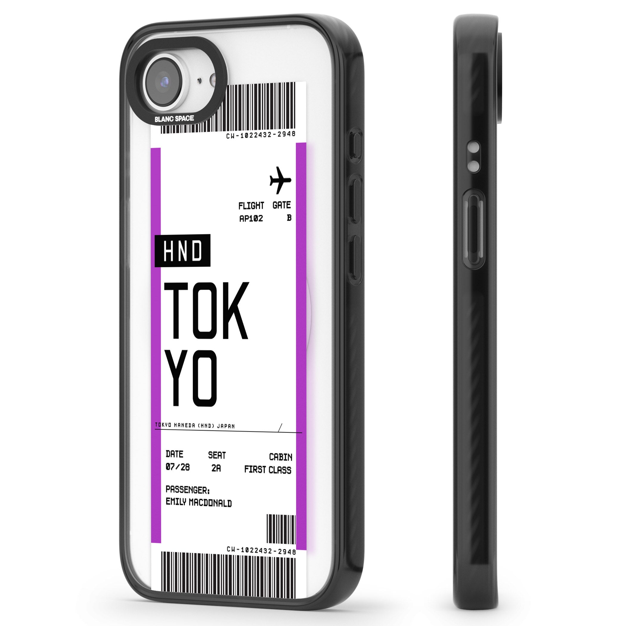 Personalised Tokyo Boarding Pass