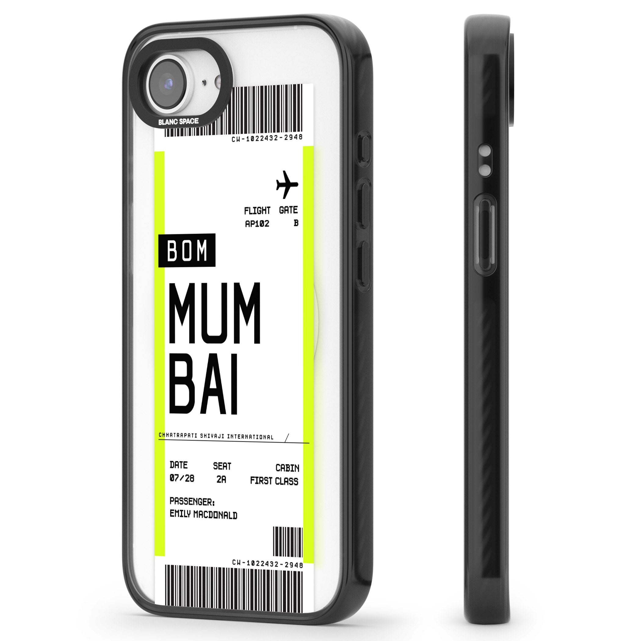 Personalised Mumbai Boarding Pass